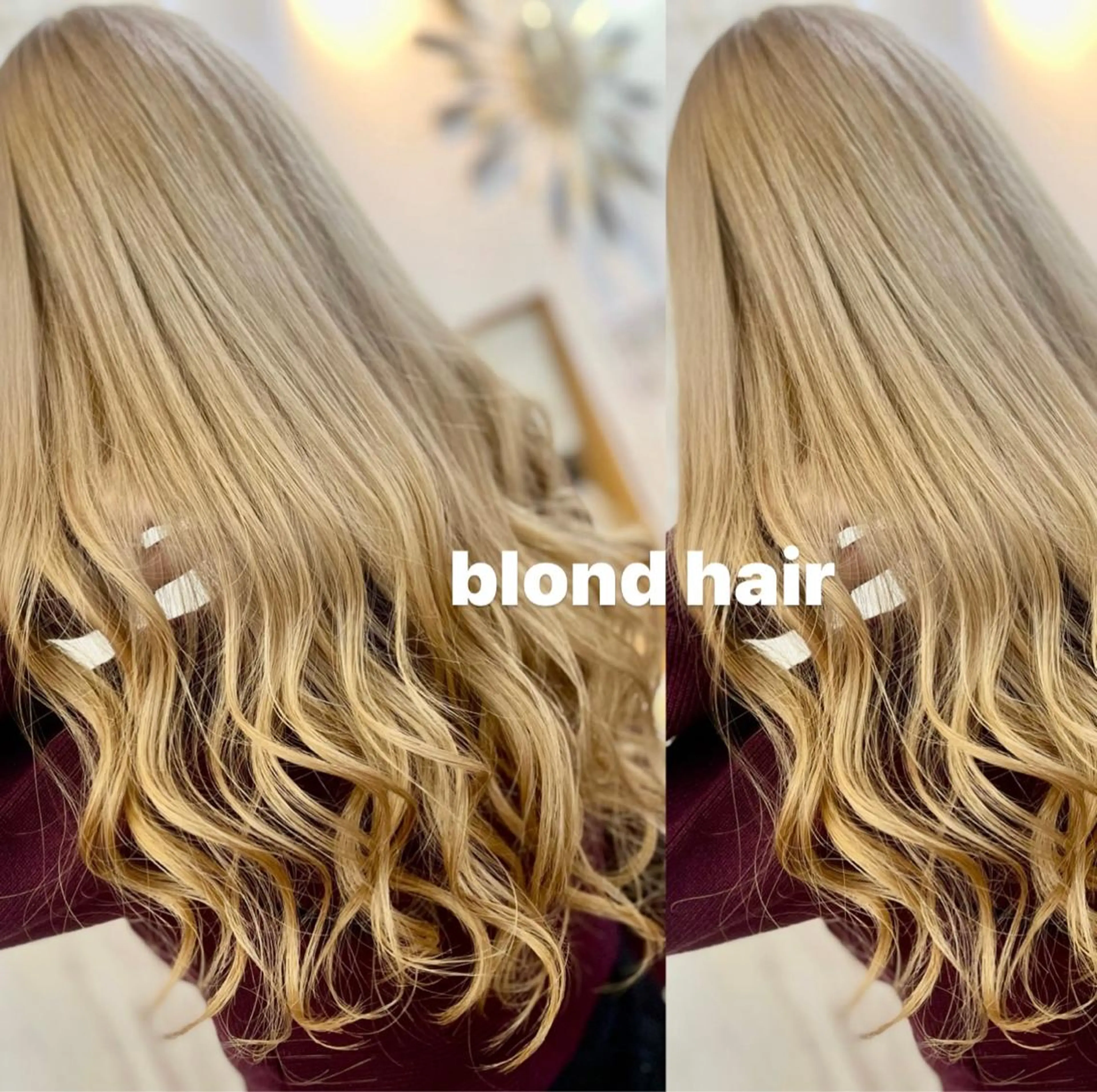 セミロング シールエクステ エクステ ハイライト 髪質改善 ヨシンモリ ヘアカラー 🦋ami/浦和 ブリーチカラー🦋のヘアスタイル