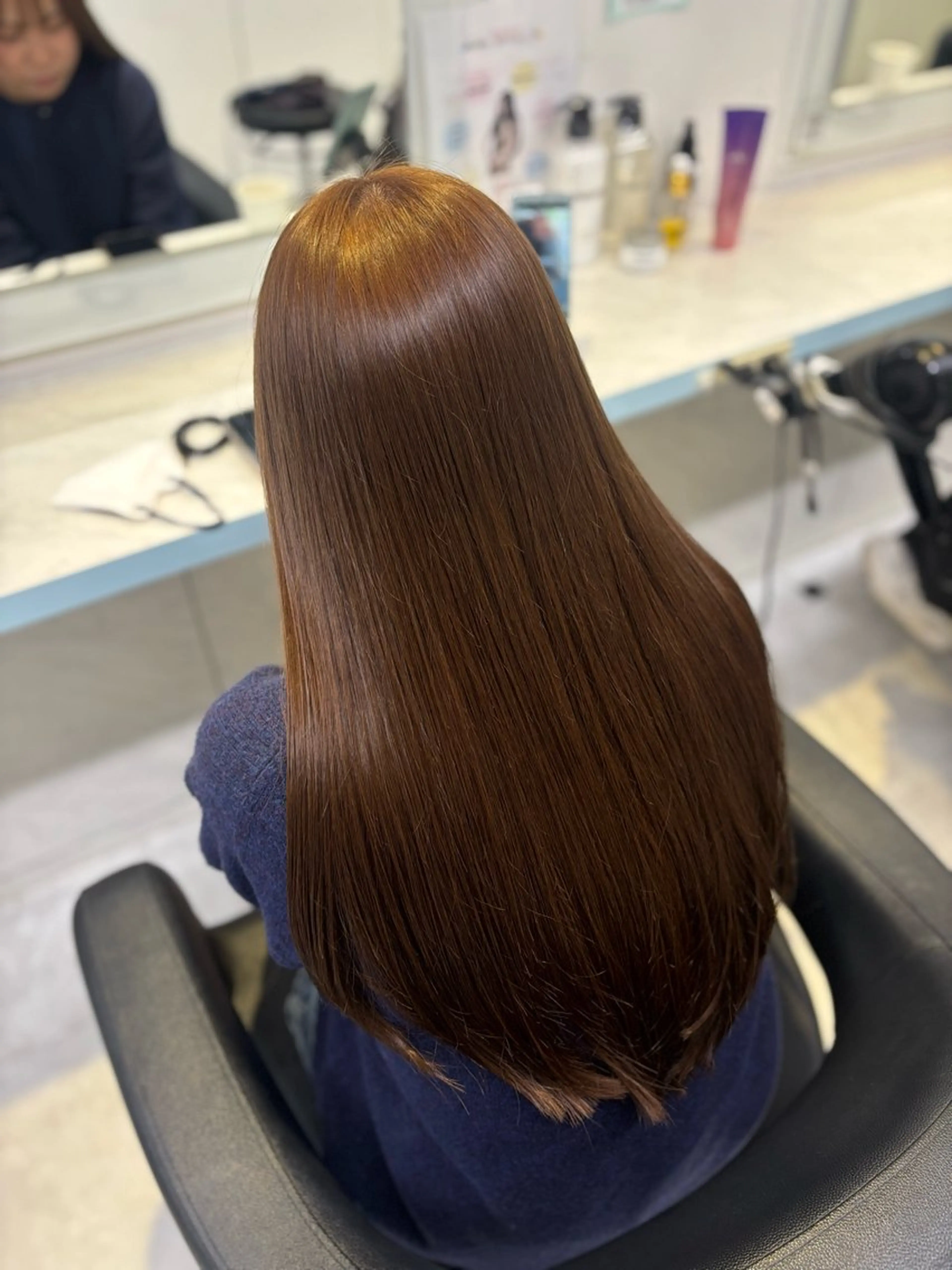 【minimo直前割🧚🏻✨】本格的な冬に向けて🎀❄カット＋ブリーチなしダブルカラー⚡️の写真