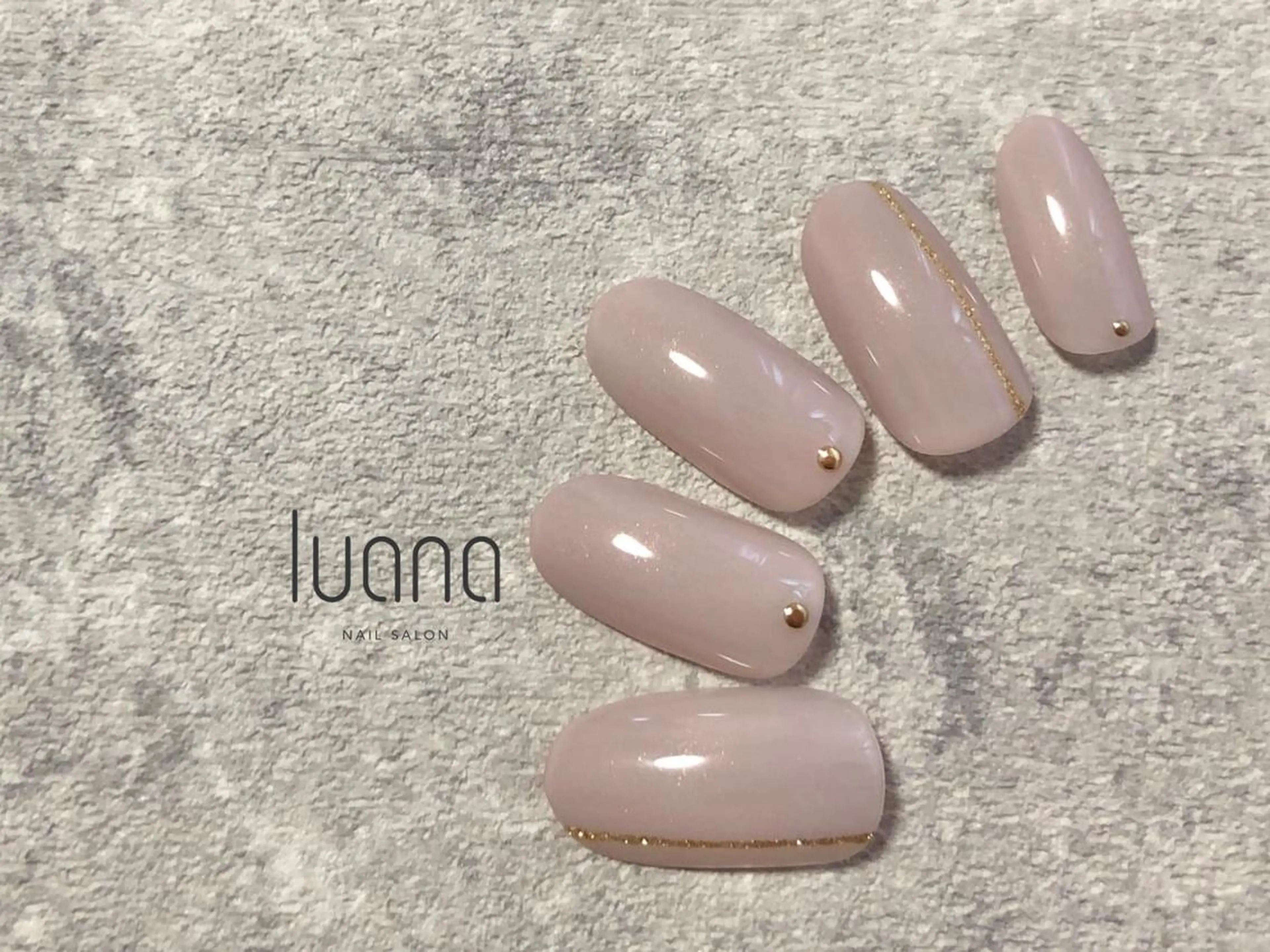 ネイル シンプルネイル ハンドネイル luana nail salonのネイルデザイン