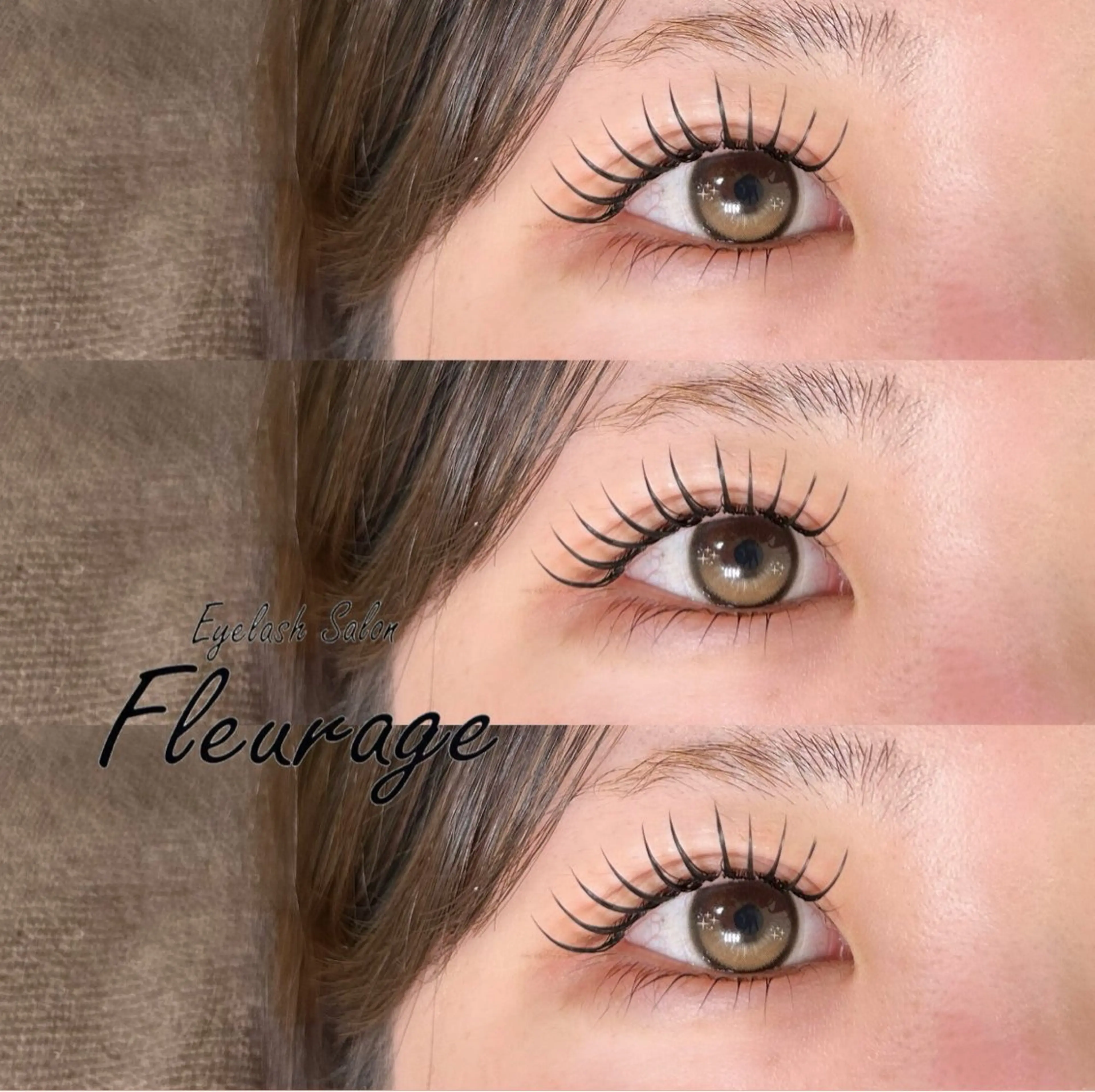 マツエク・マツパ Cカール マツエク Fleurage 果音のマツエク・マツパデザイン