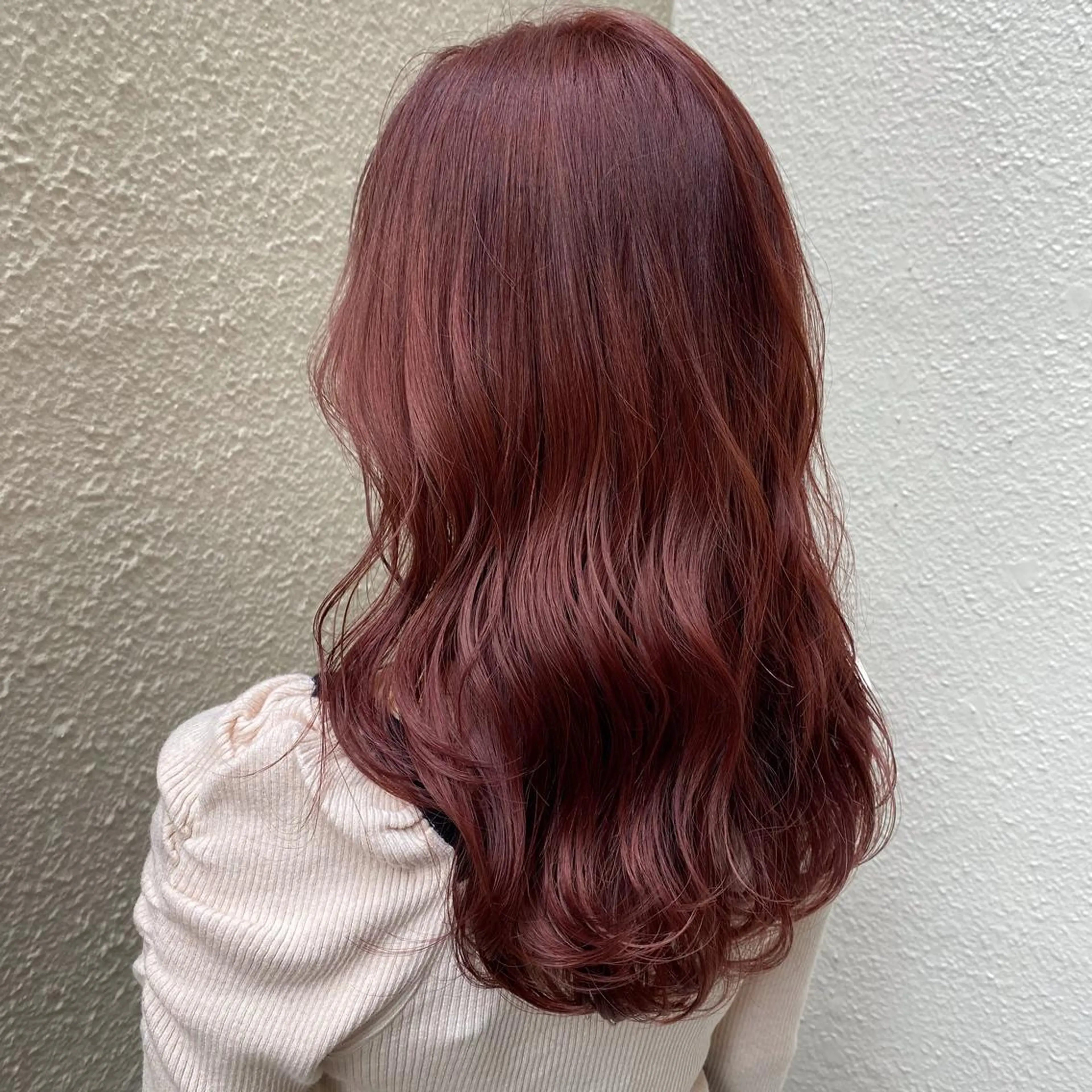 セミロング ヘアカラー トリートメント FERIA梅田🖤 透明感カラー🎀のヘアスタイル