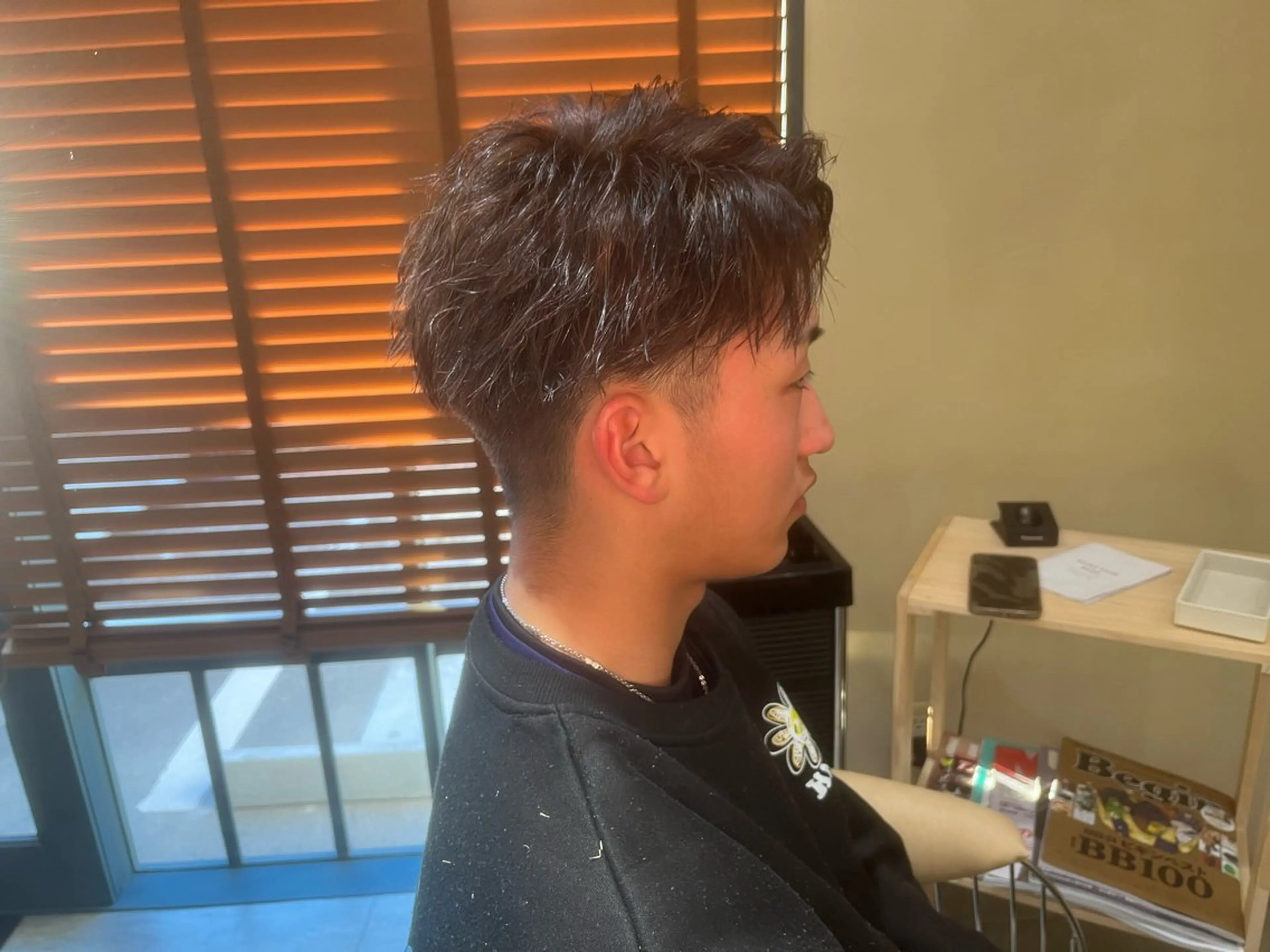 ショート メンズ 鹿児島 TSUBASAのヘアスタイル