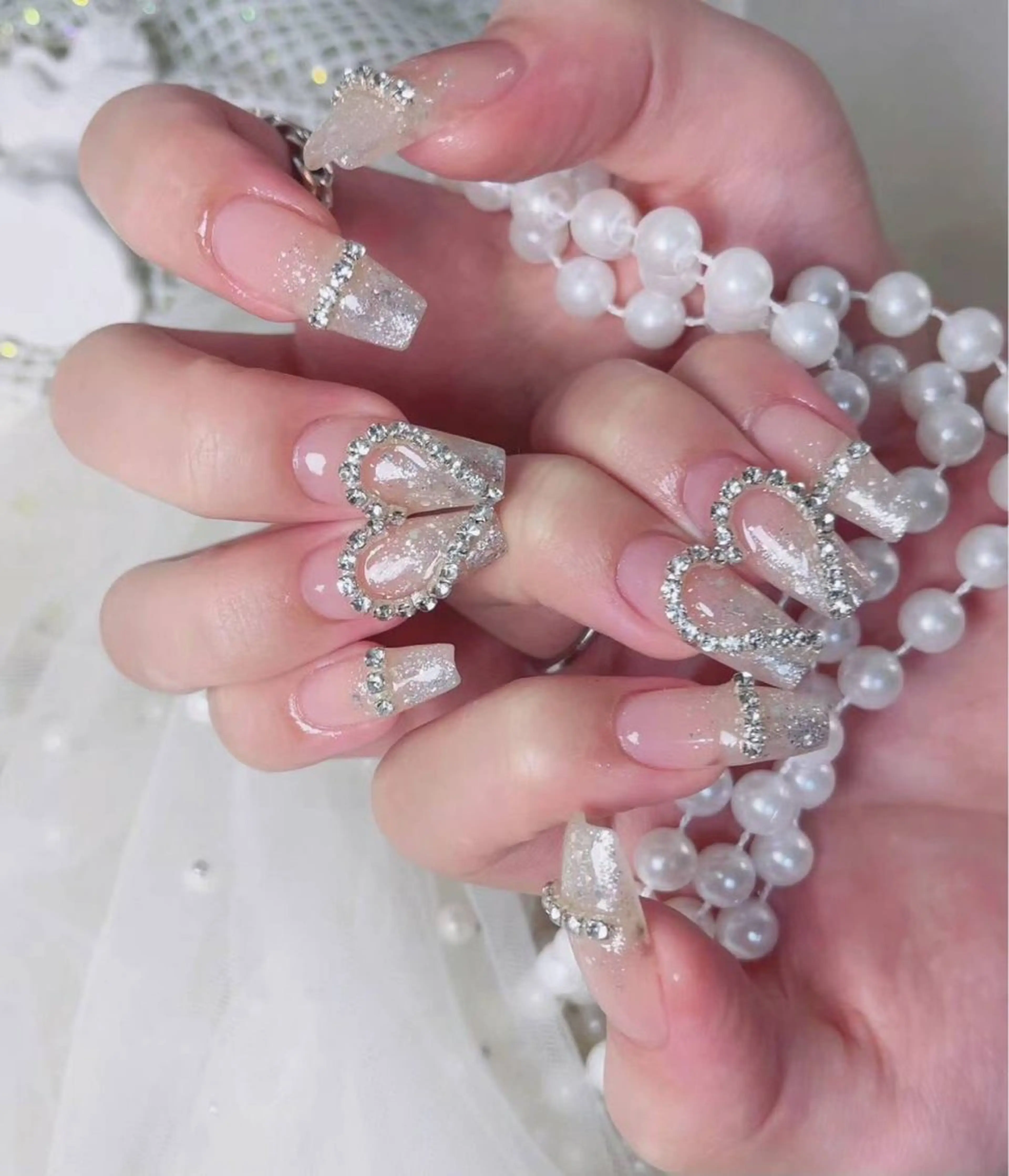 ネイル アートネイル フラワーネイル フットネイル ジェルネイル ハート Babarla　Nail　Salon所属・babarla Nailのネイルデザイン