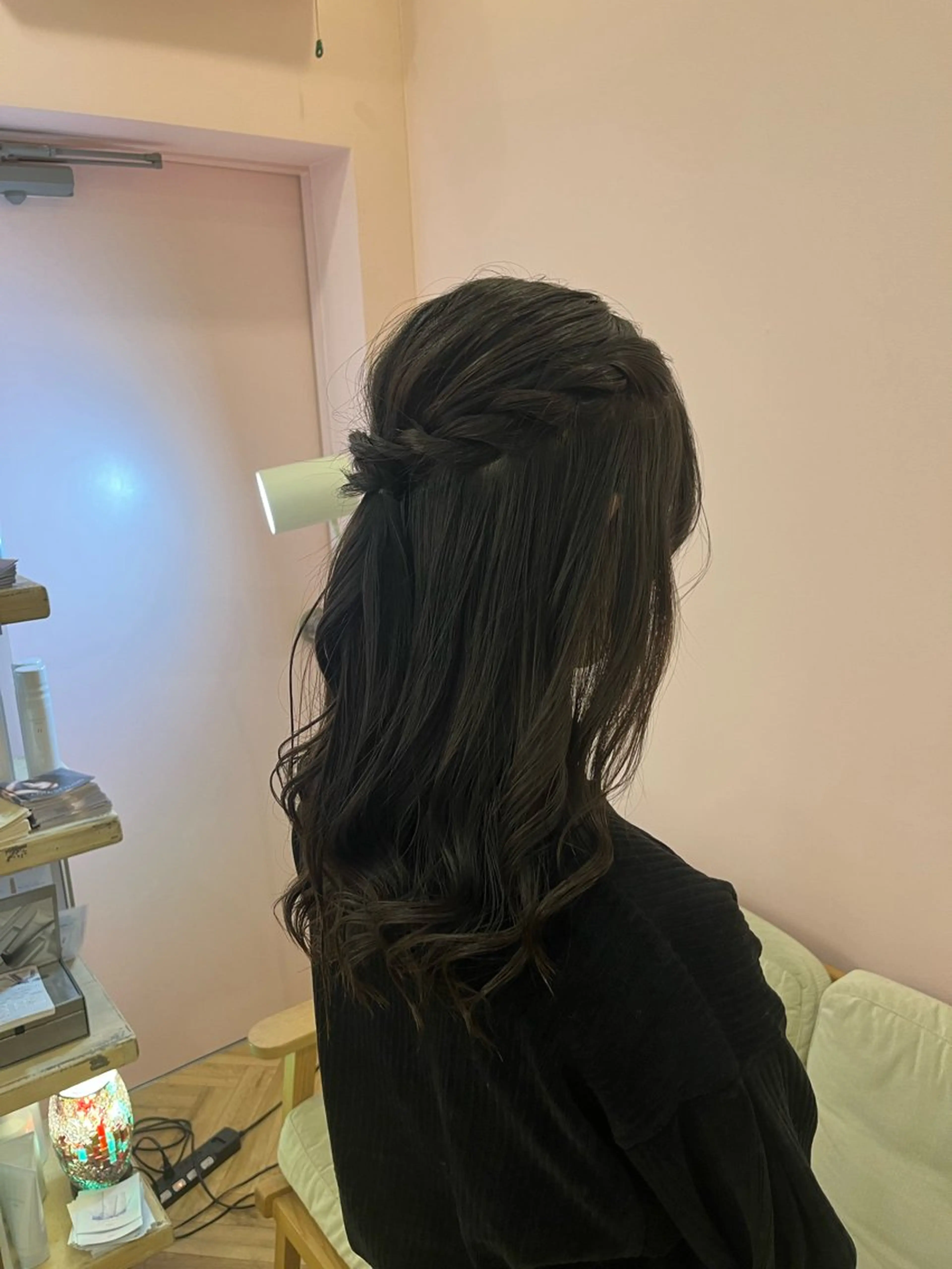 ロング ヘアアレンジ メンズパーマモデル ／浅野未来🌼.*のヘアスタイル