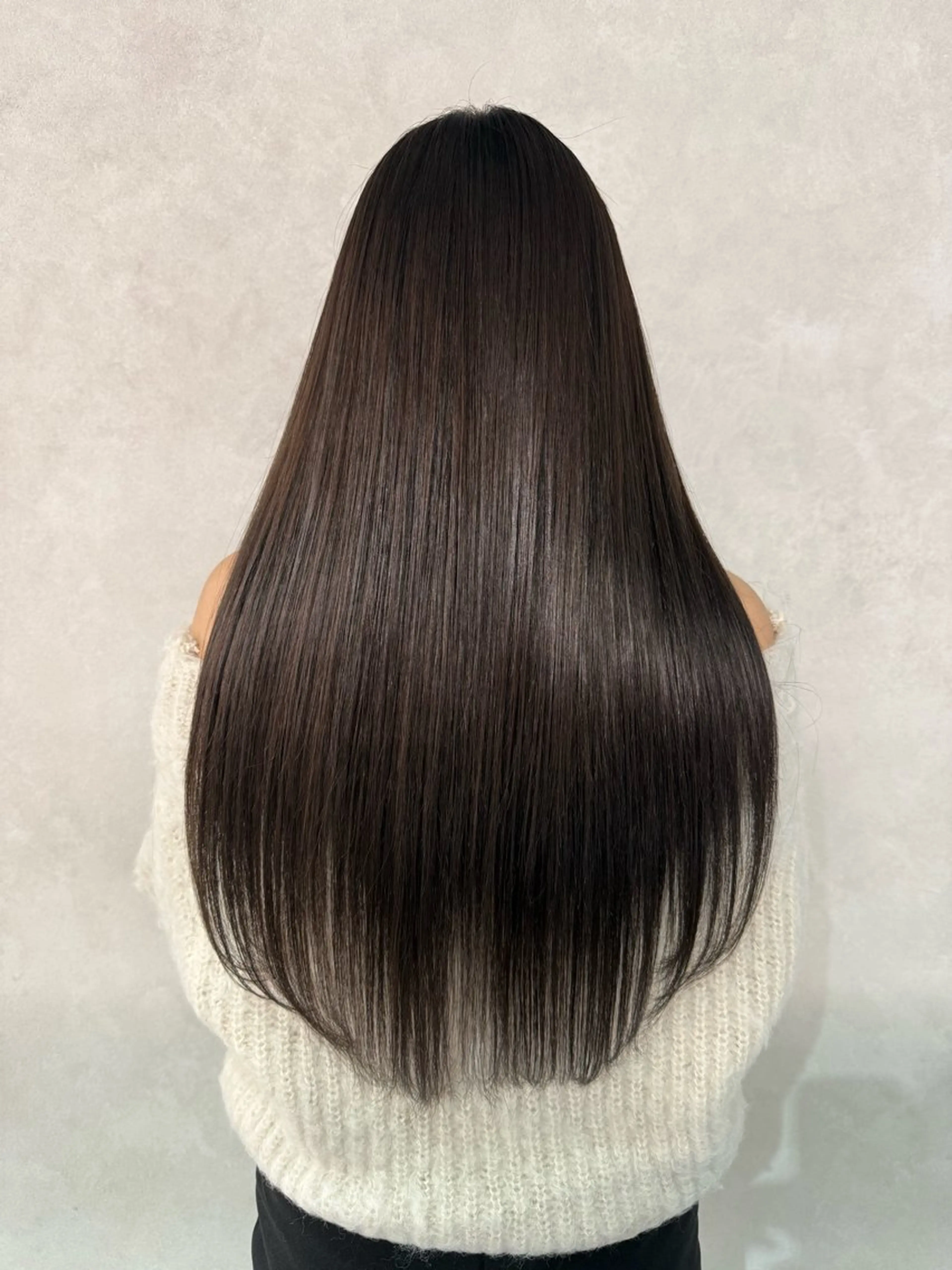 ミディアム 韓国風ヘア レイヤーカット 似合わせカット 森貝 洋亮のヘアスタイル