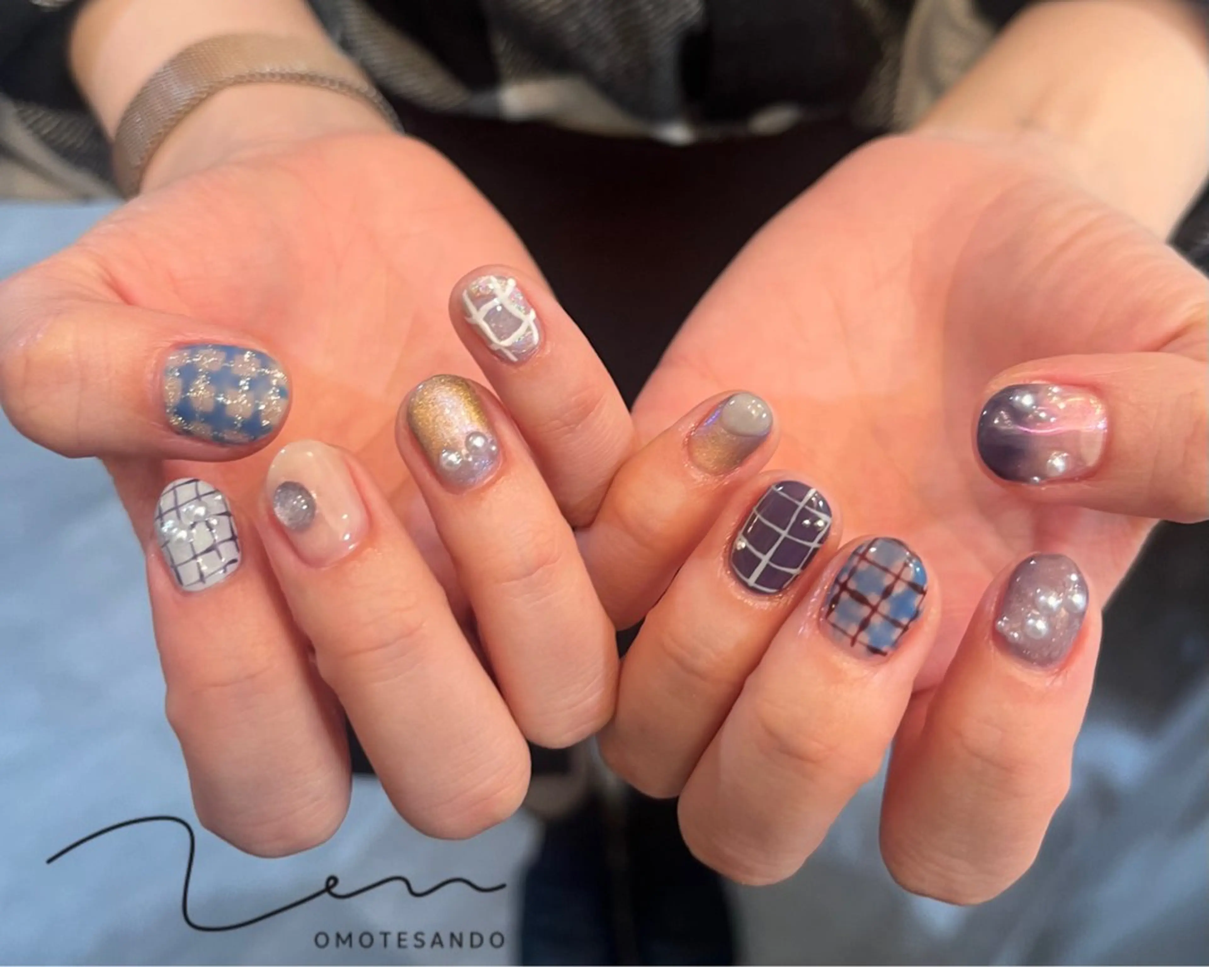 ショート ハンドネイル . azusaのネイルデザイン