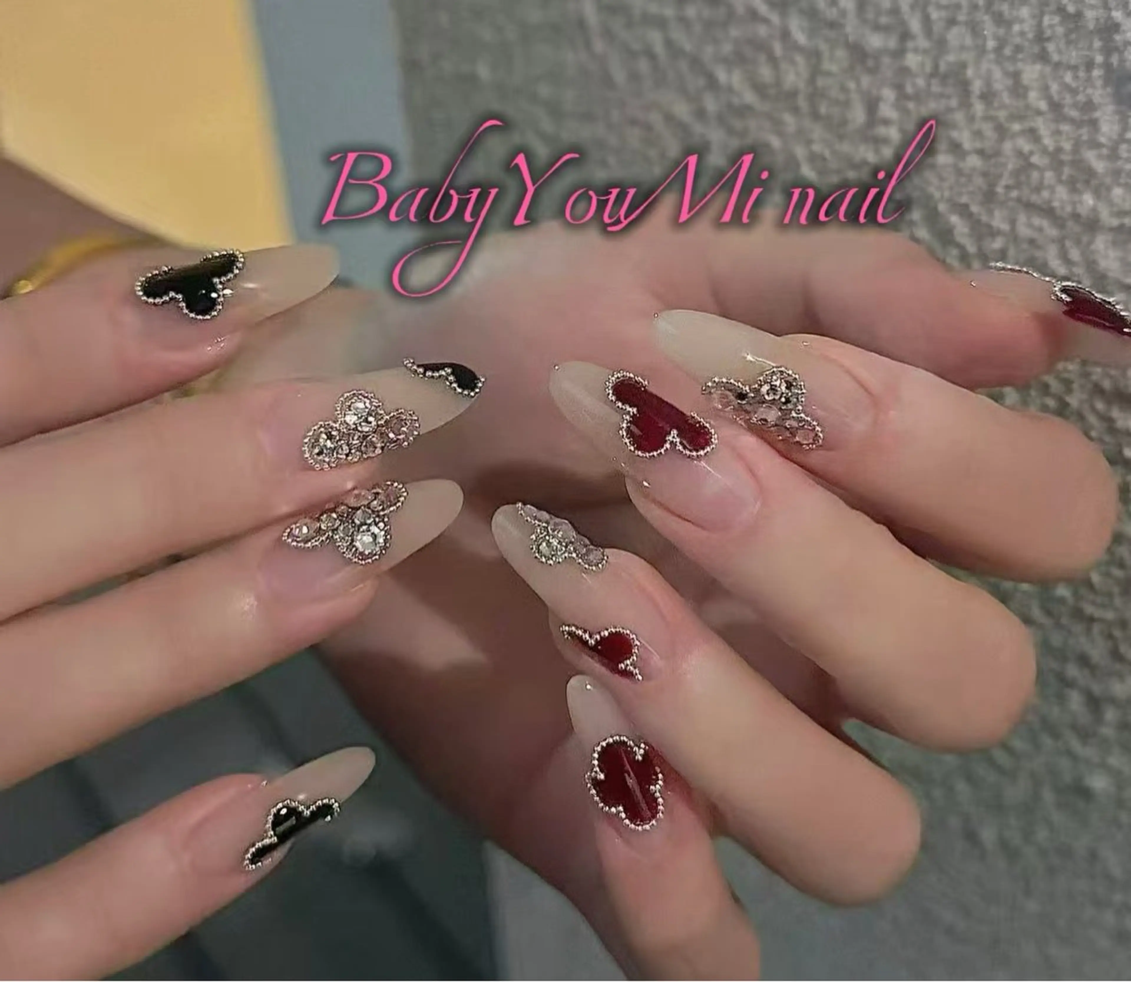 ネイル オーロラネイル 成人式 フットネイル フレンチネイル ジェルネイル ハンドネイル Oomiya 服部のネイルデザイン