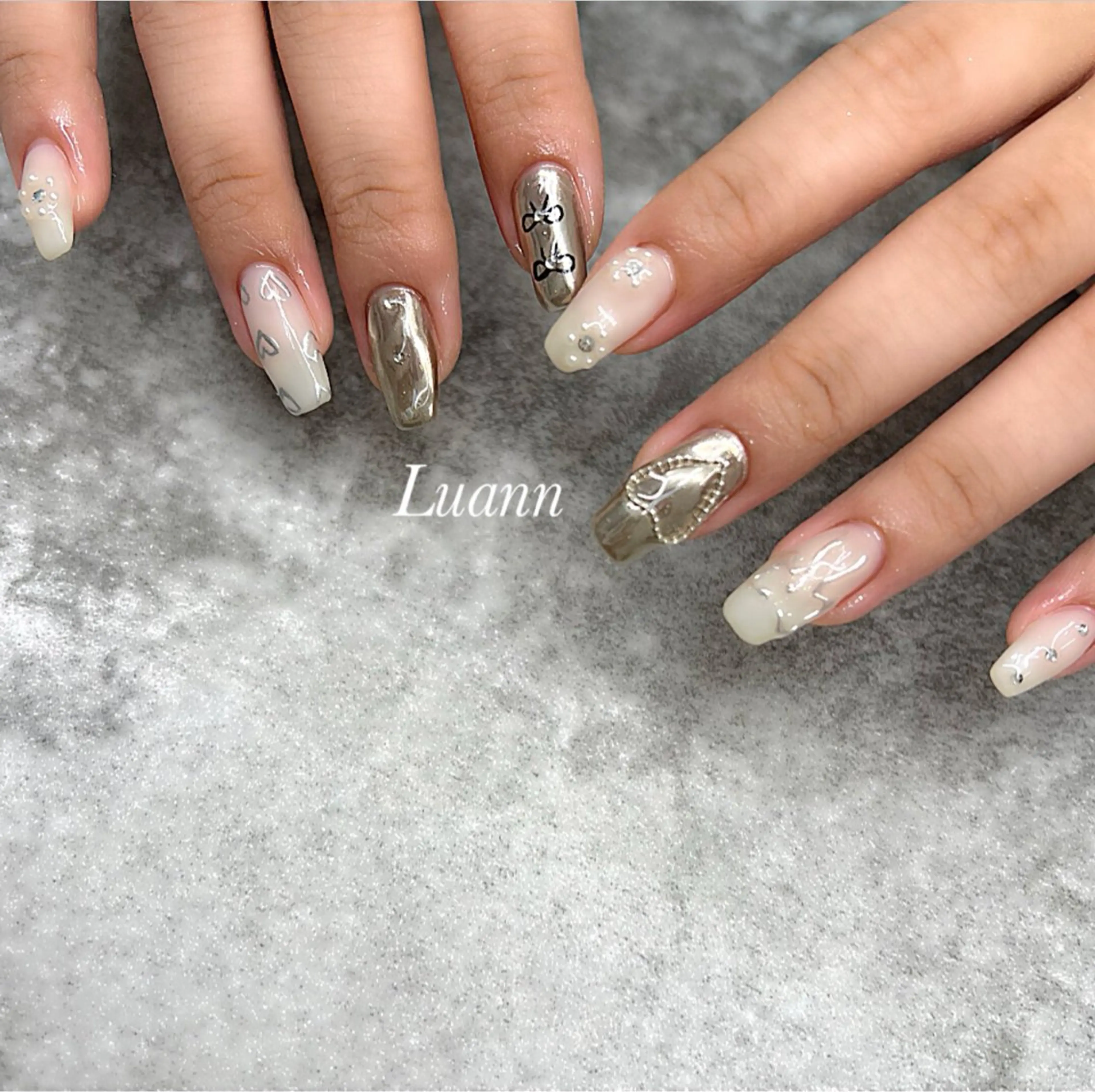 ネイル ハンドネイル Luann nail所属・Luann nail Sakiのネイルデザイン