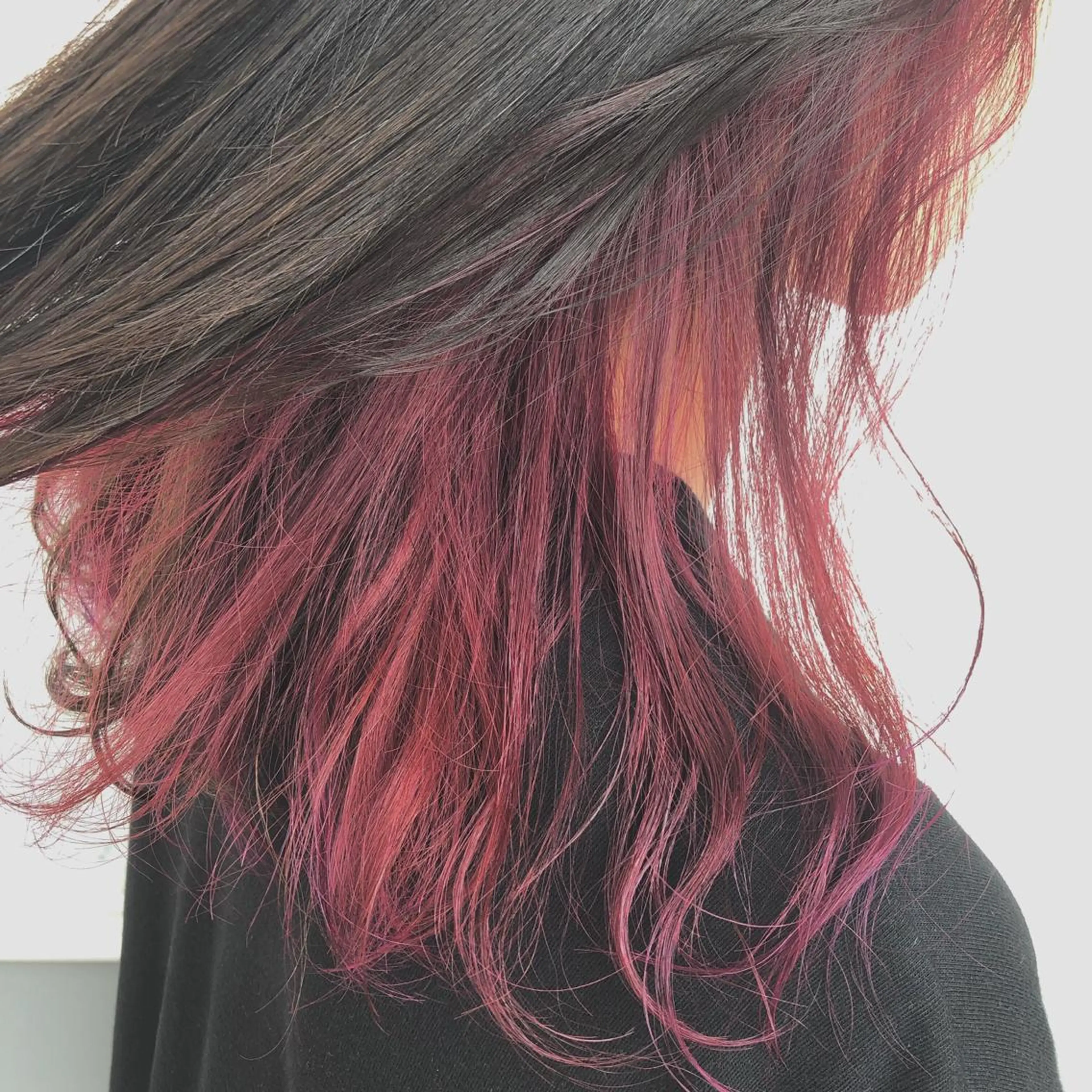 ロング カラー ヘアアレンジ 吉野 優子のマツエク・マツパデザイン