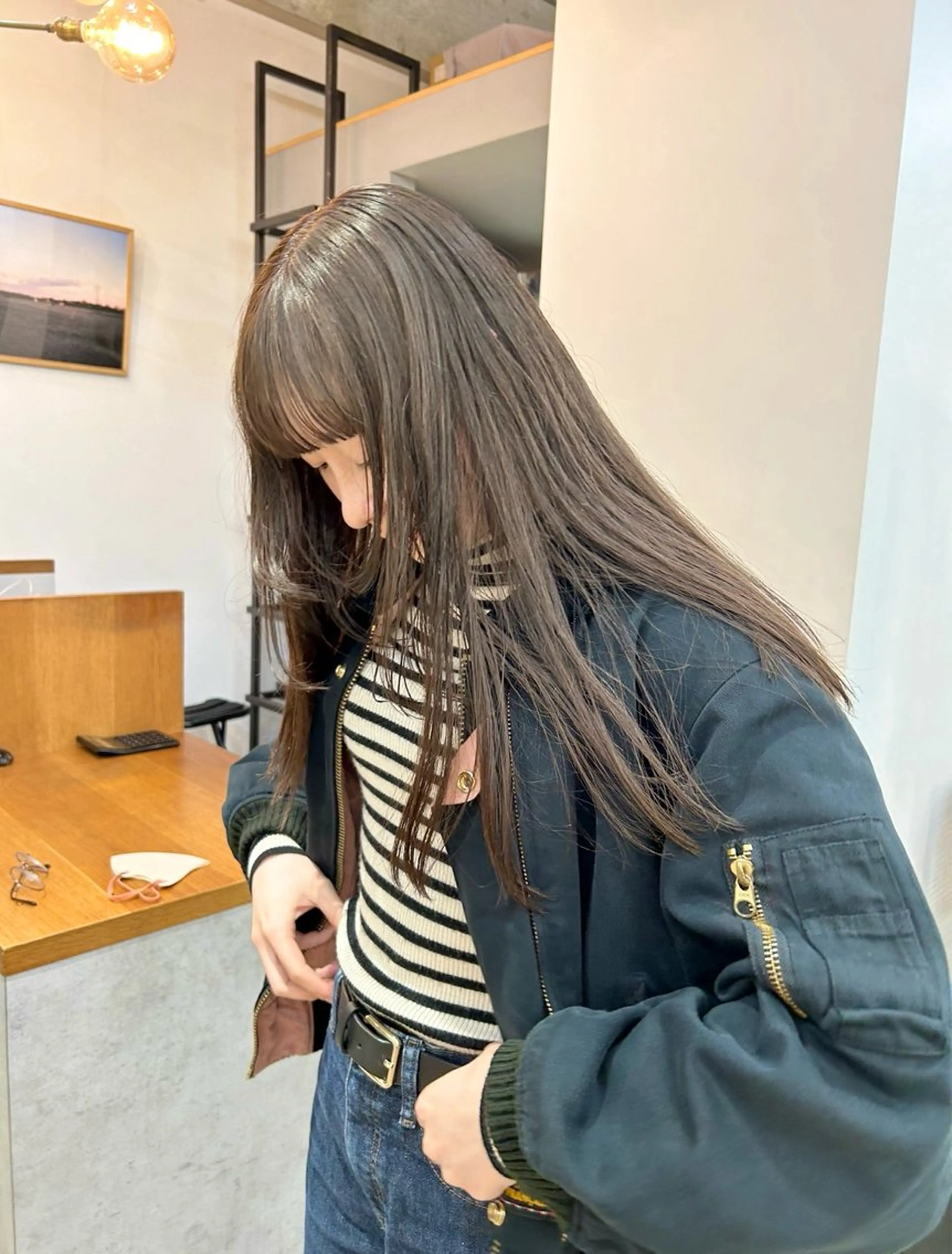 ロング カラー カット ヘアカラー OLSEN D.B.A BALLOON HAIR所属・表参道OLSEN✂︎ nanamiのヘアスタイル