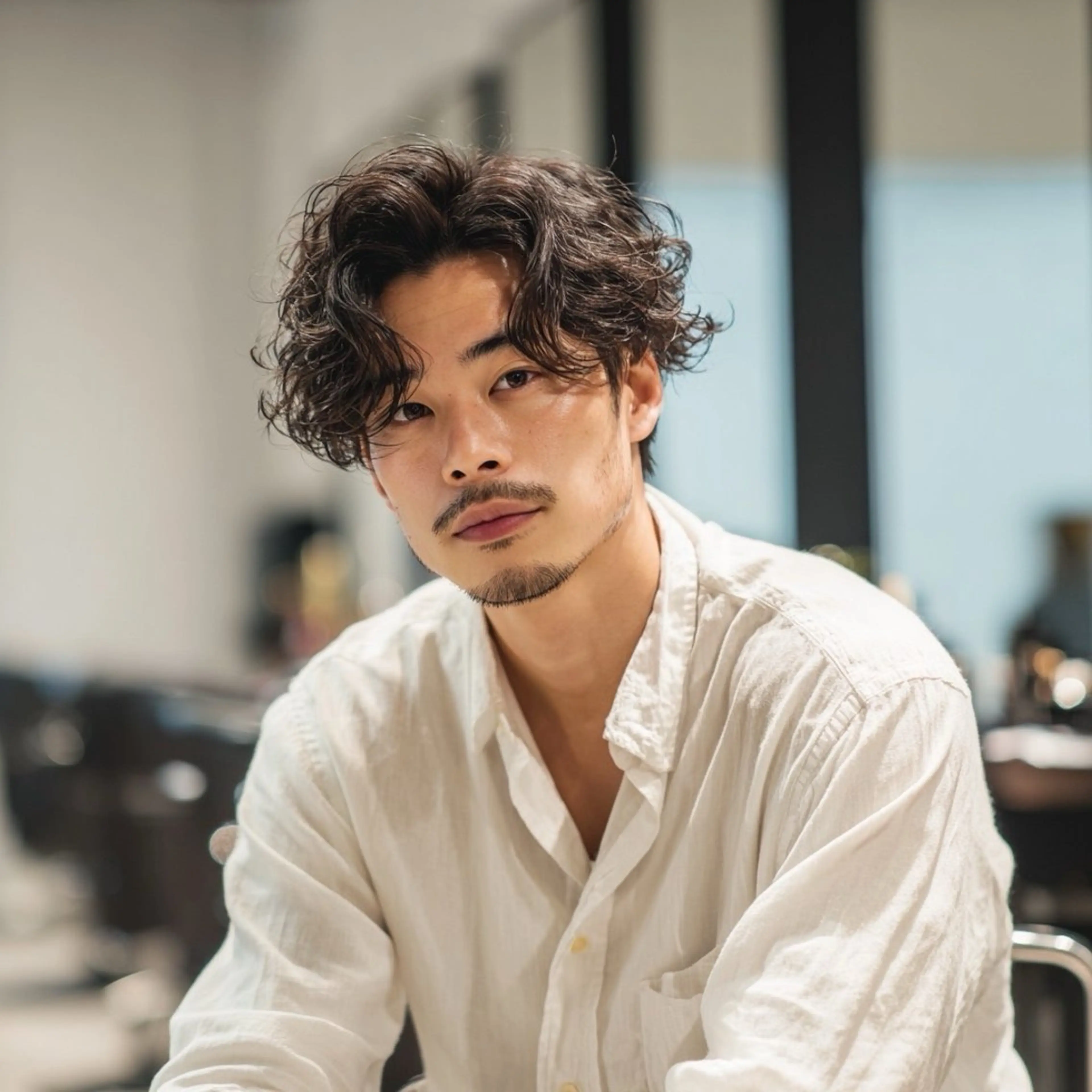 パーマ メンズ カット パーマ カット/メンズ パーマ/夢翔のヘアスタイル