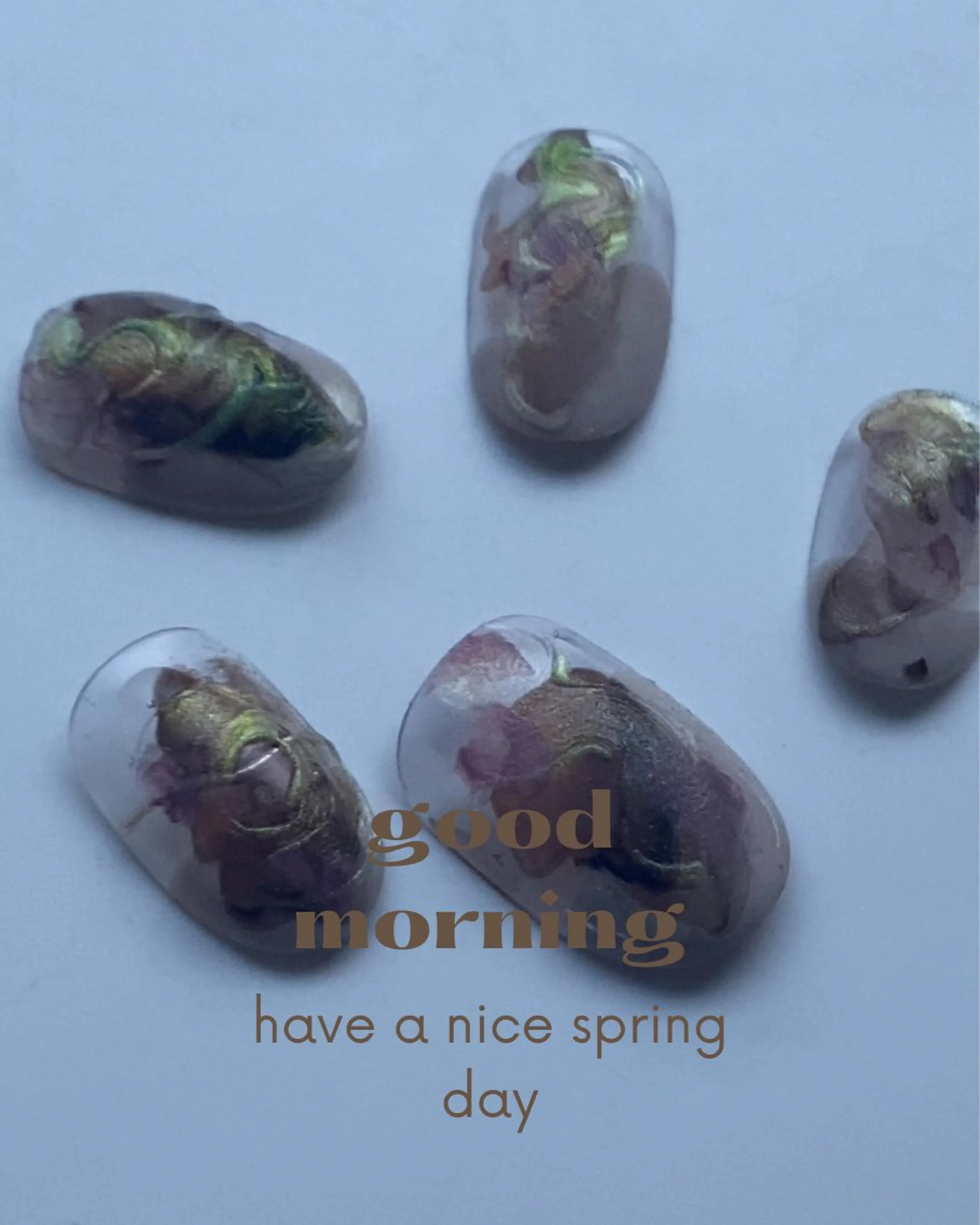 ネイル 春ネイル free hug Hiromiのネイルデザイン