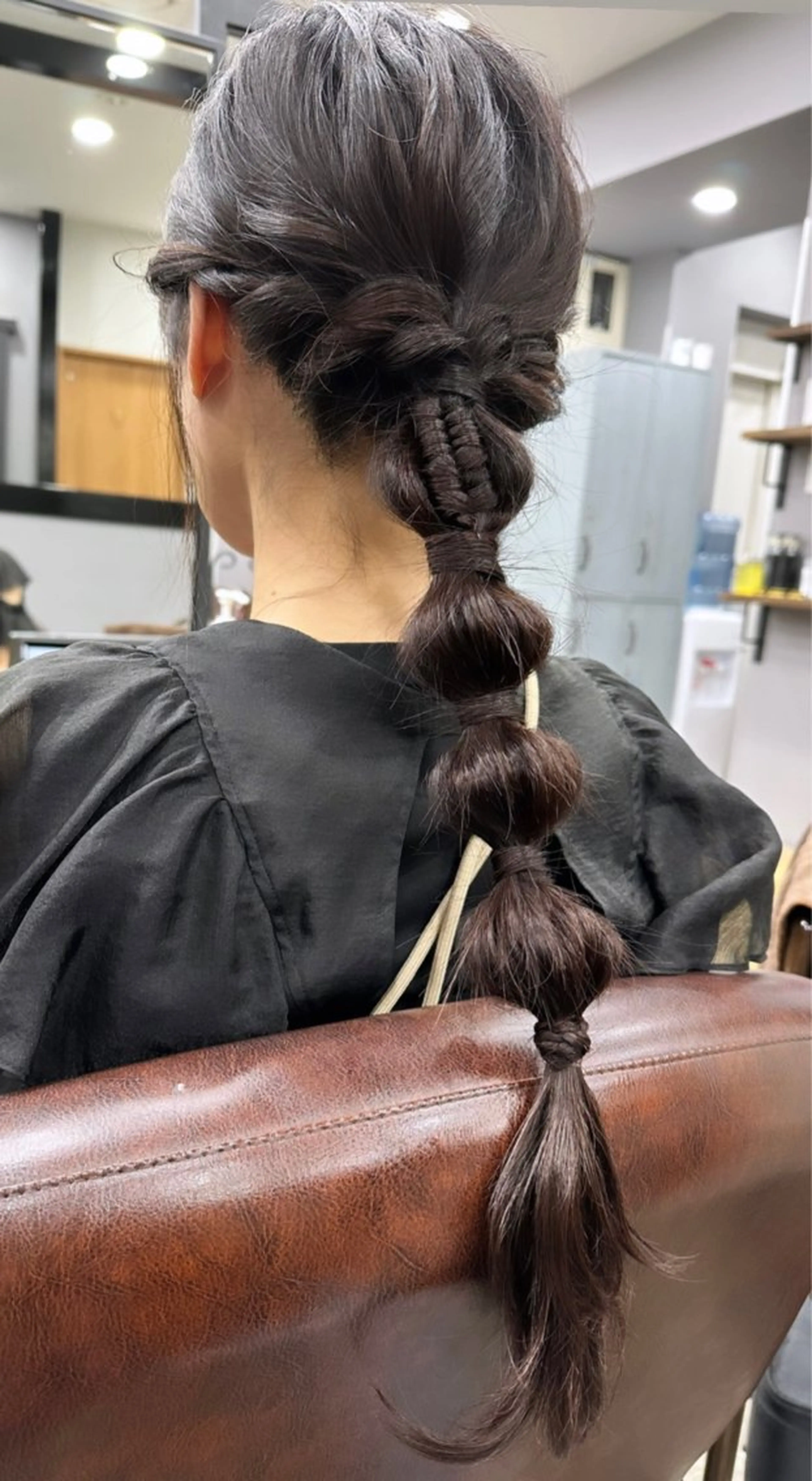 ロング ヘアアレンジ ポニーテール デート 簡単アレンジ 韓国風ヘア 浴衣 韓国メイクサロン YUKINA東京のその他イメージ