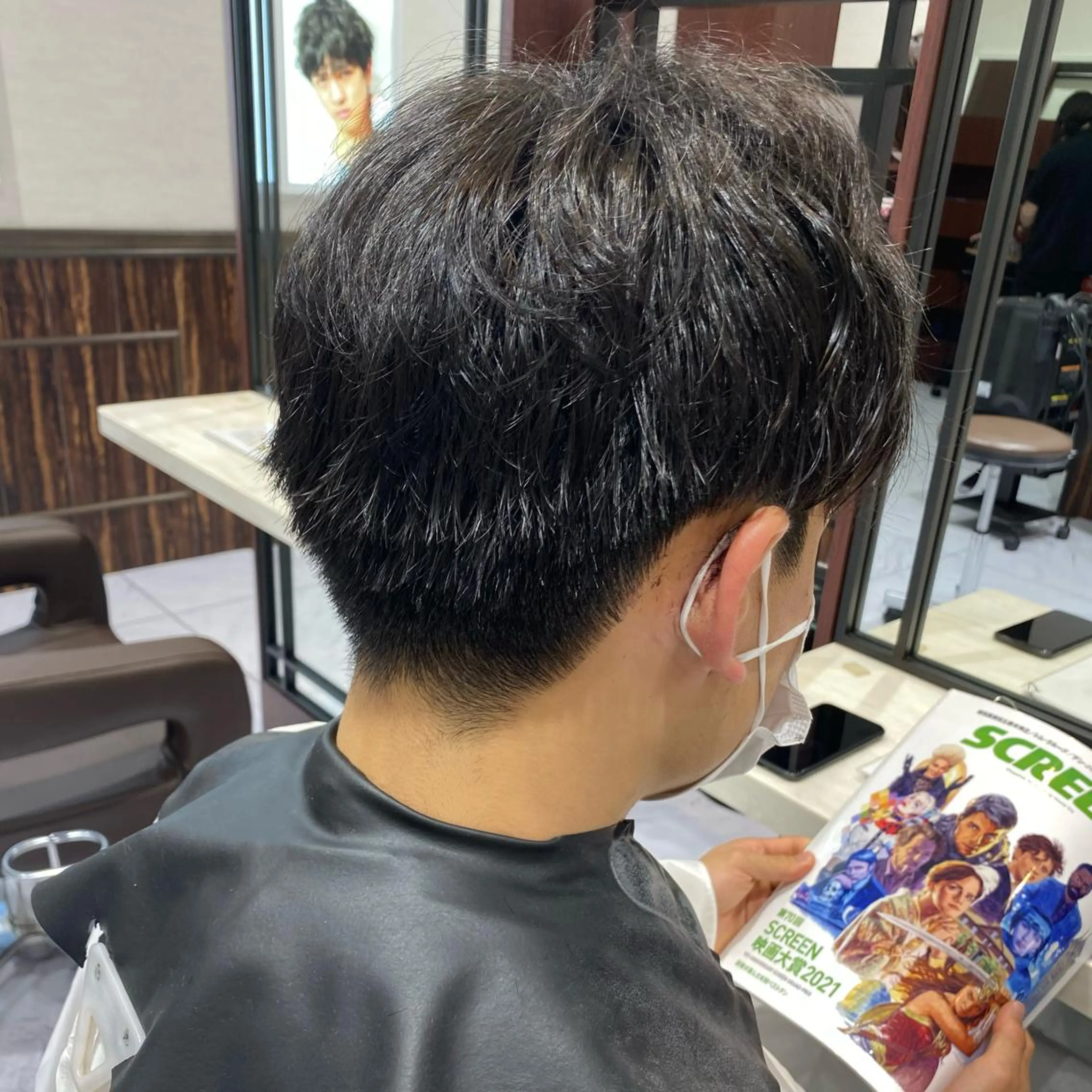 ショート メンズ 山崎 航のヘアスタイル
