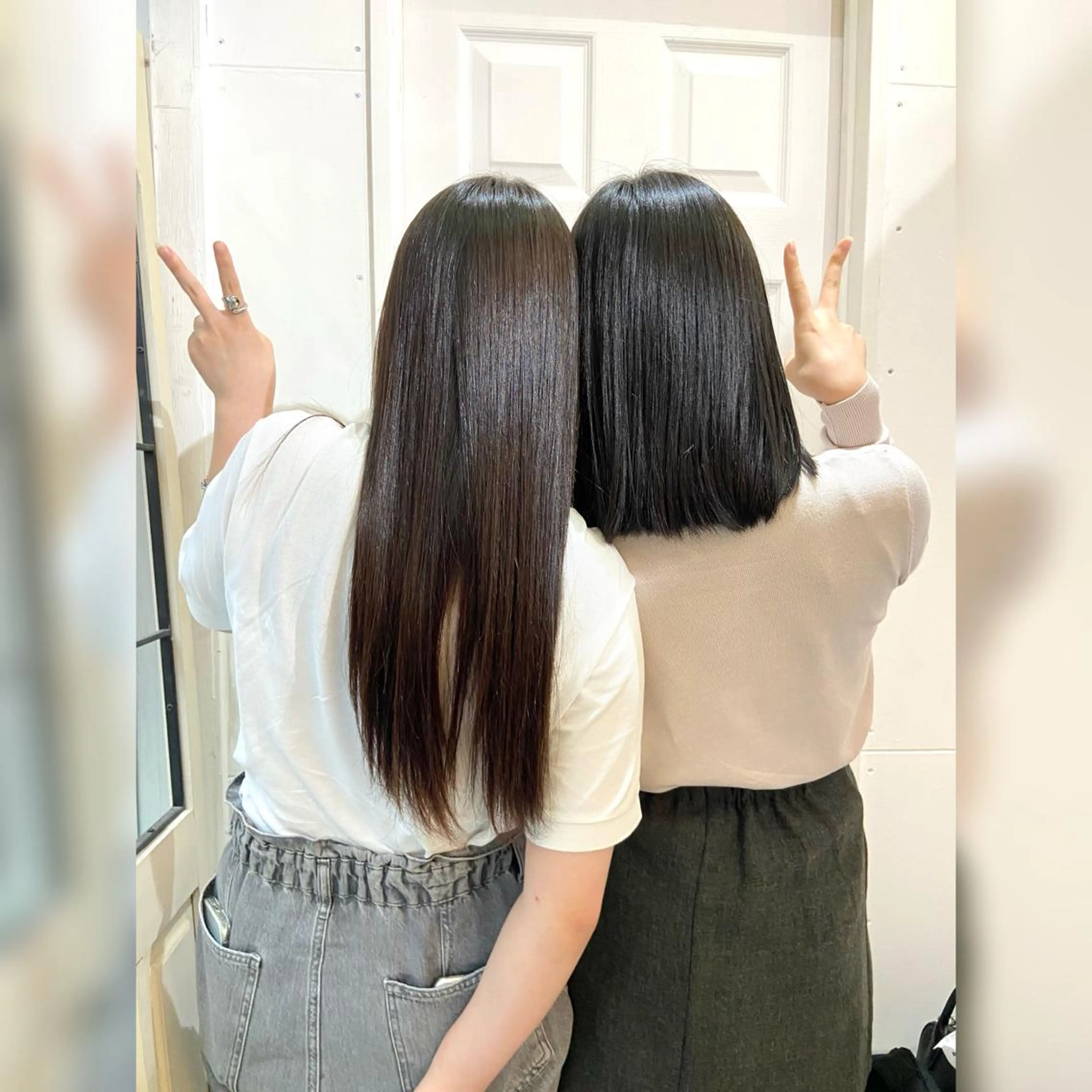 ロング 縮毛矯正 縮毛矯正 ♥️ルフ🐒 ミレイ♥️のヘアスタイル