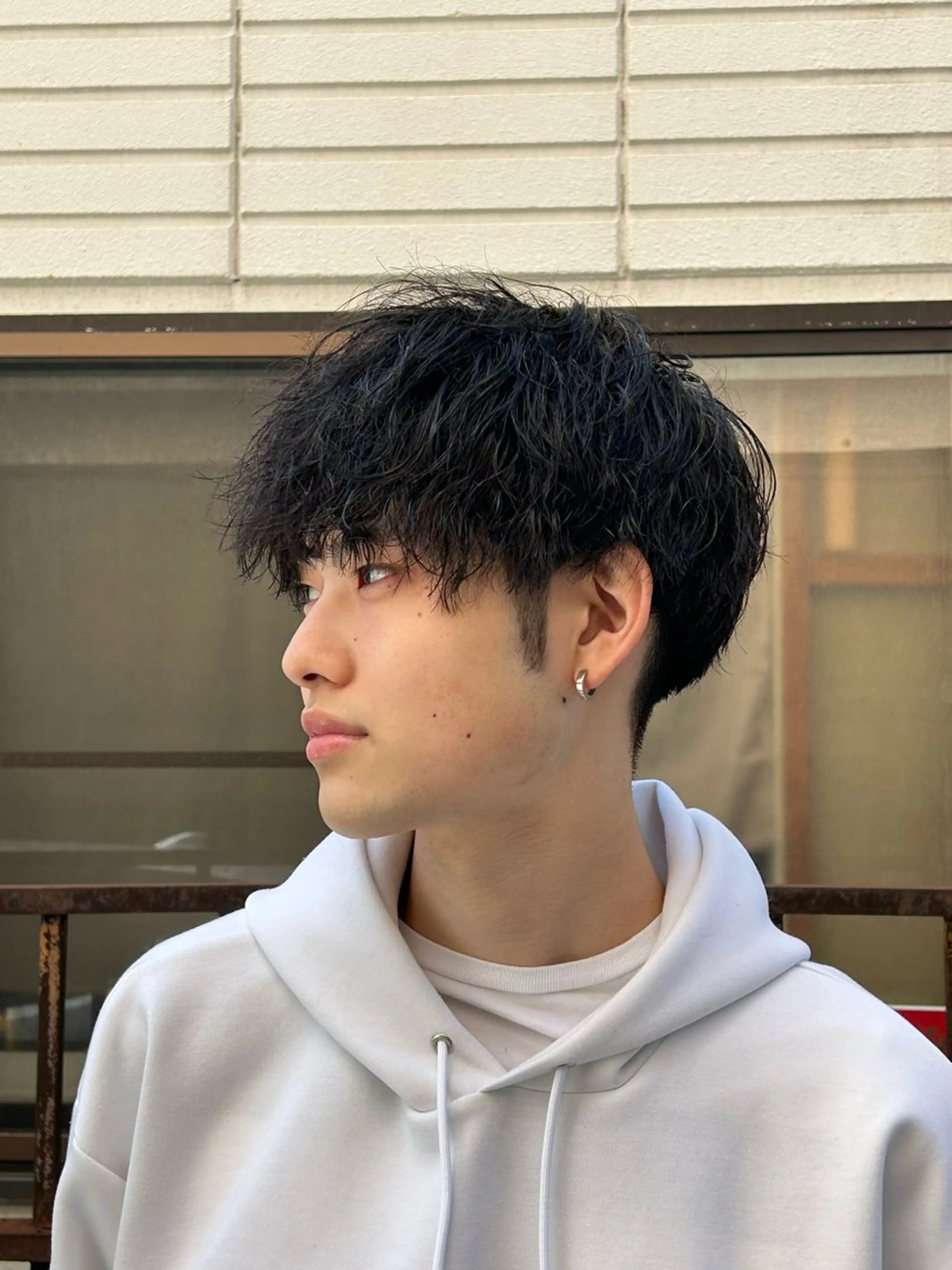 メンズ 最新ケアカラー 髪質改善YUTOのヘアスタイル