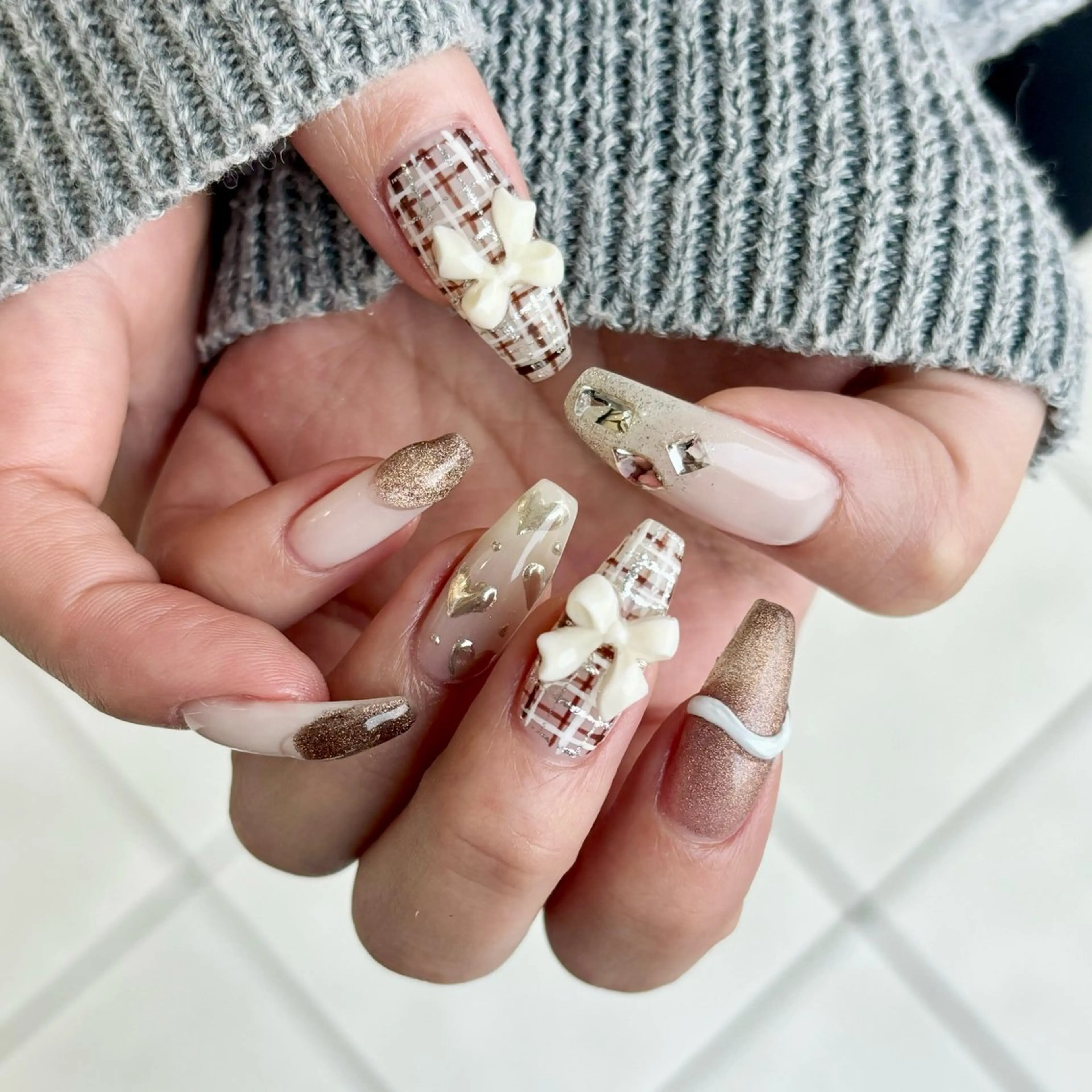 ネイル Allure小山店 後藤文香のネイルデザイン