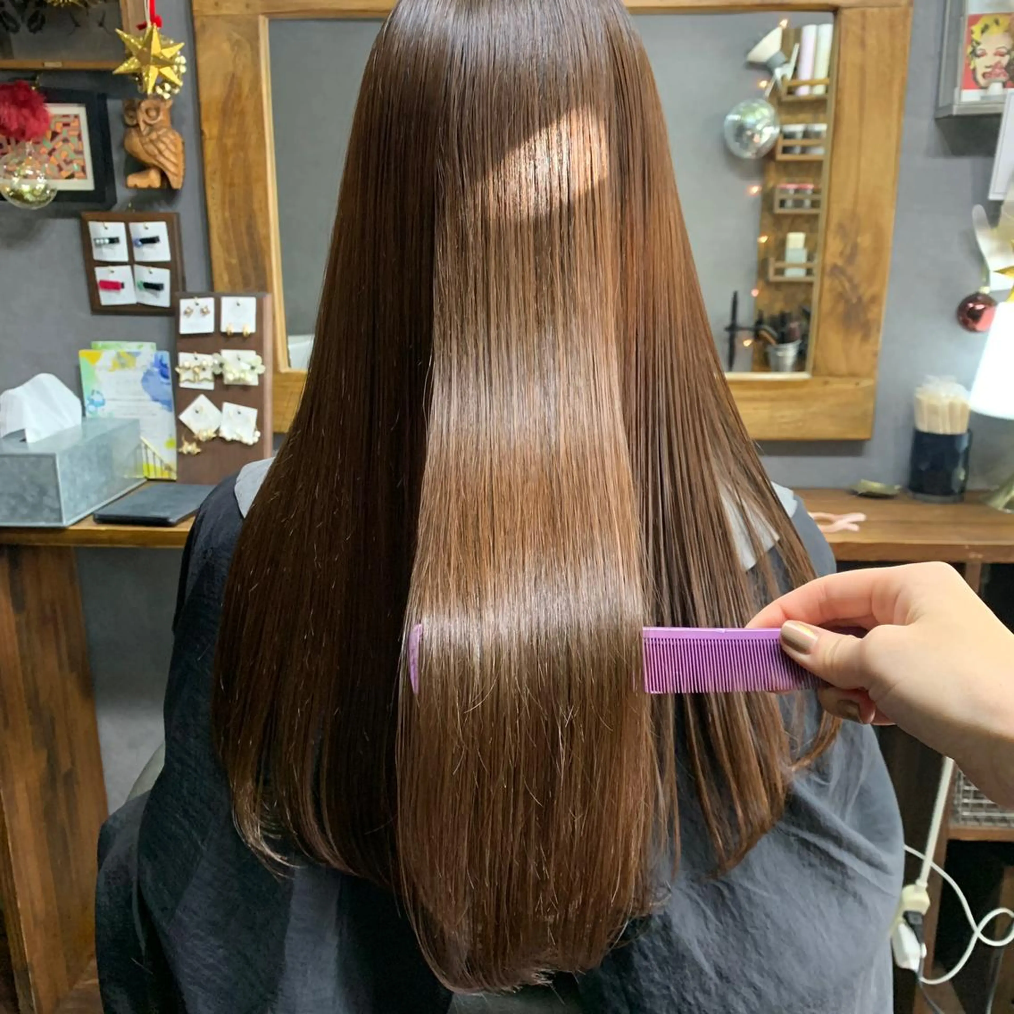 ロング カット トリートメント chouette/ 根本優希のヘアスタイル