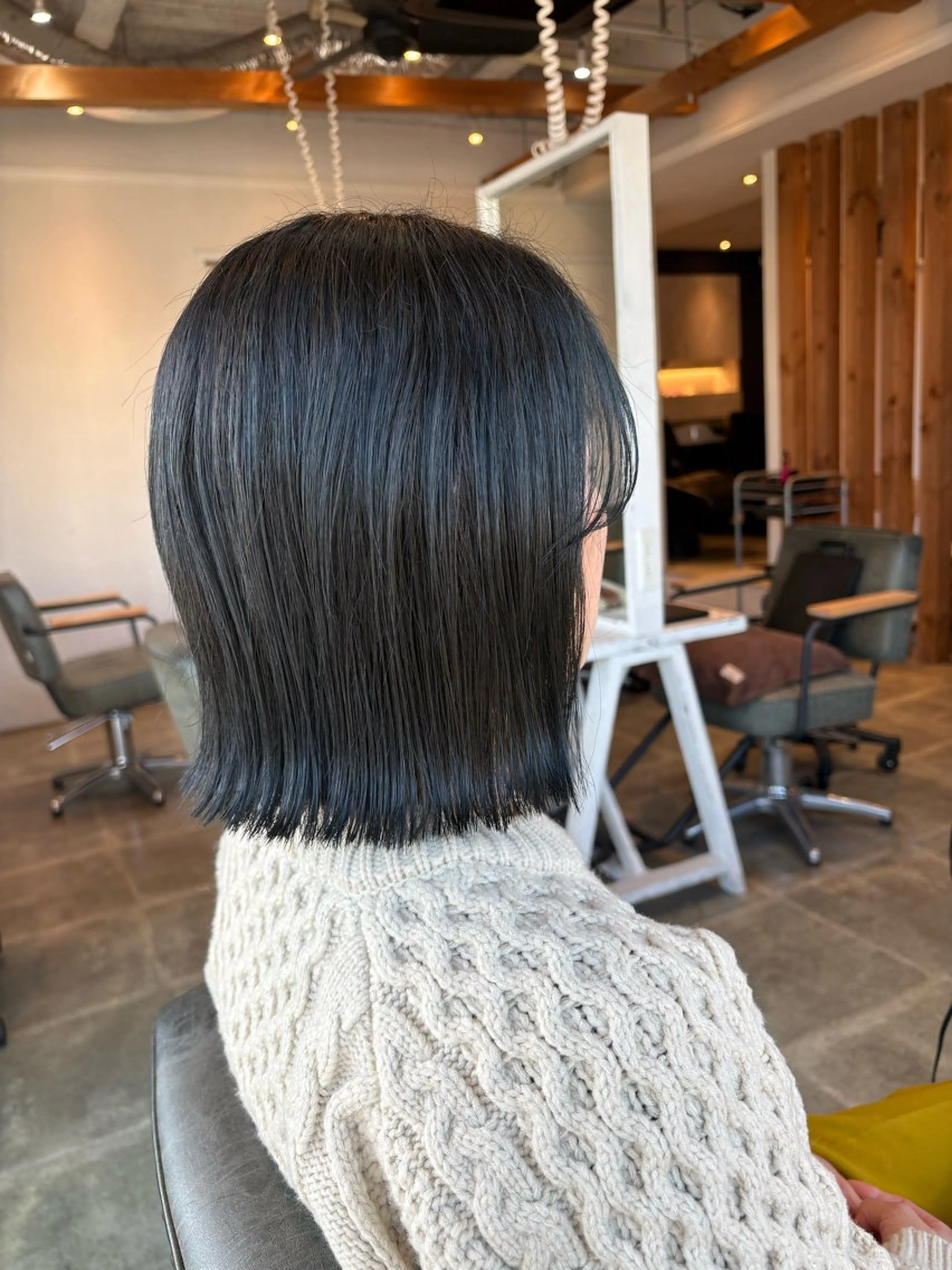 ショート 切りっぱなしボブ ボブ カット ヘアカラー トリートメント SABO 草薙店【サボ】所属・🍃ボブ&ショート 特化🍃髪質改善🍃のヘアスタイル