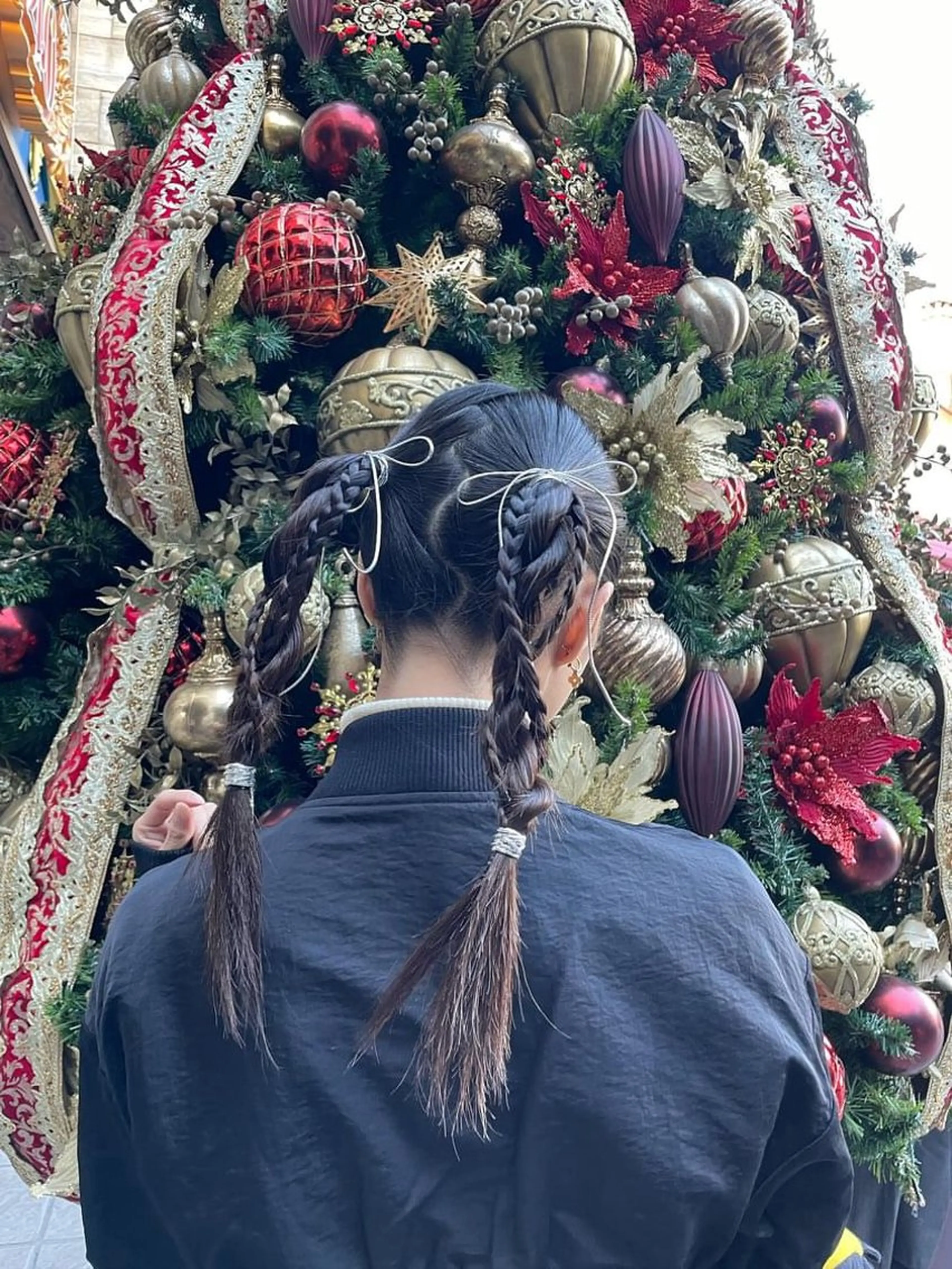 ロング カラー ヘアアレンジ ヘアセット なな💎韓国系/ 渋谷💎のヘアスタイル