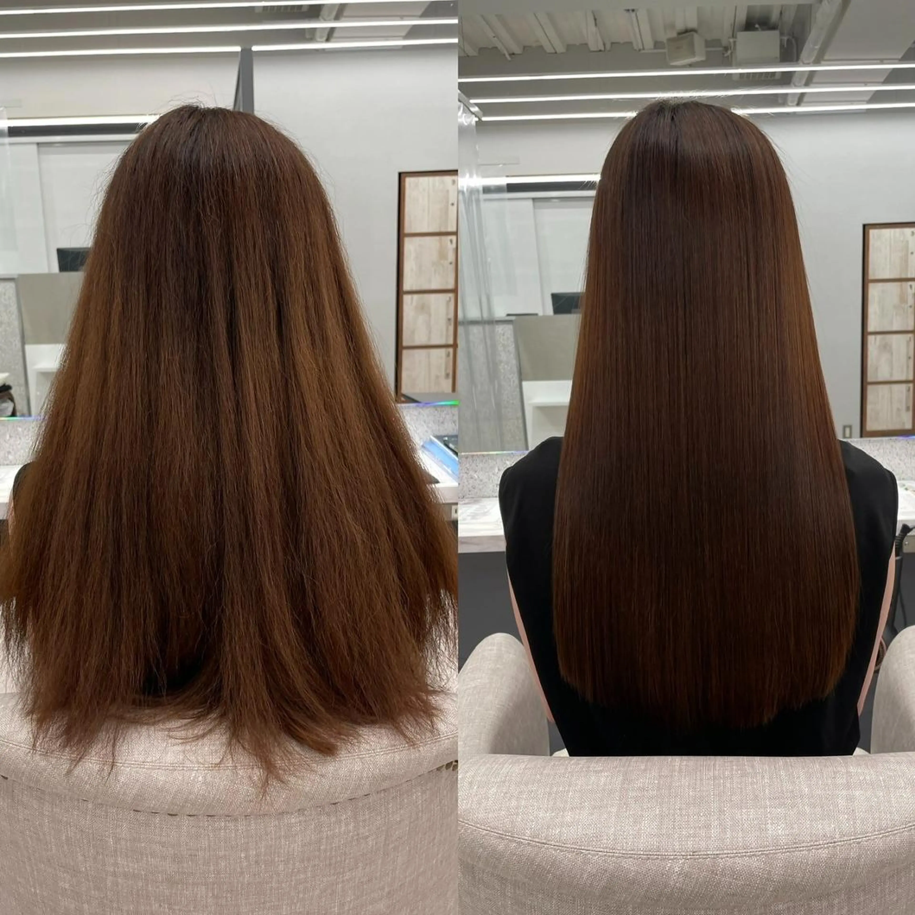 セミロング お団子ヘア ミストバング ボブ ハイライト 姫カット 安楽 千恵子のヘアスタイル