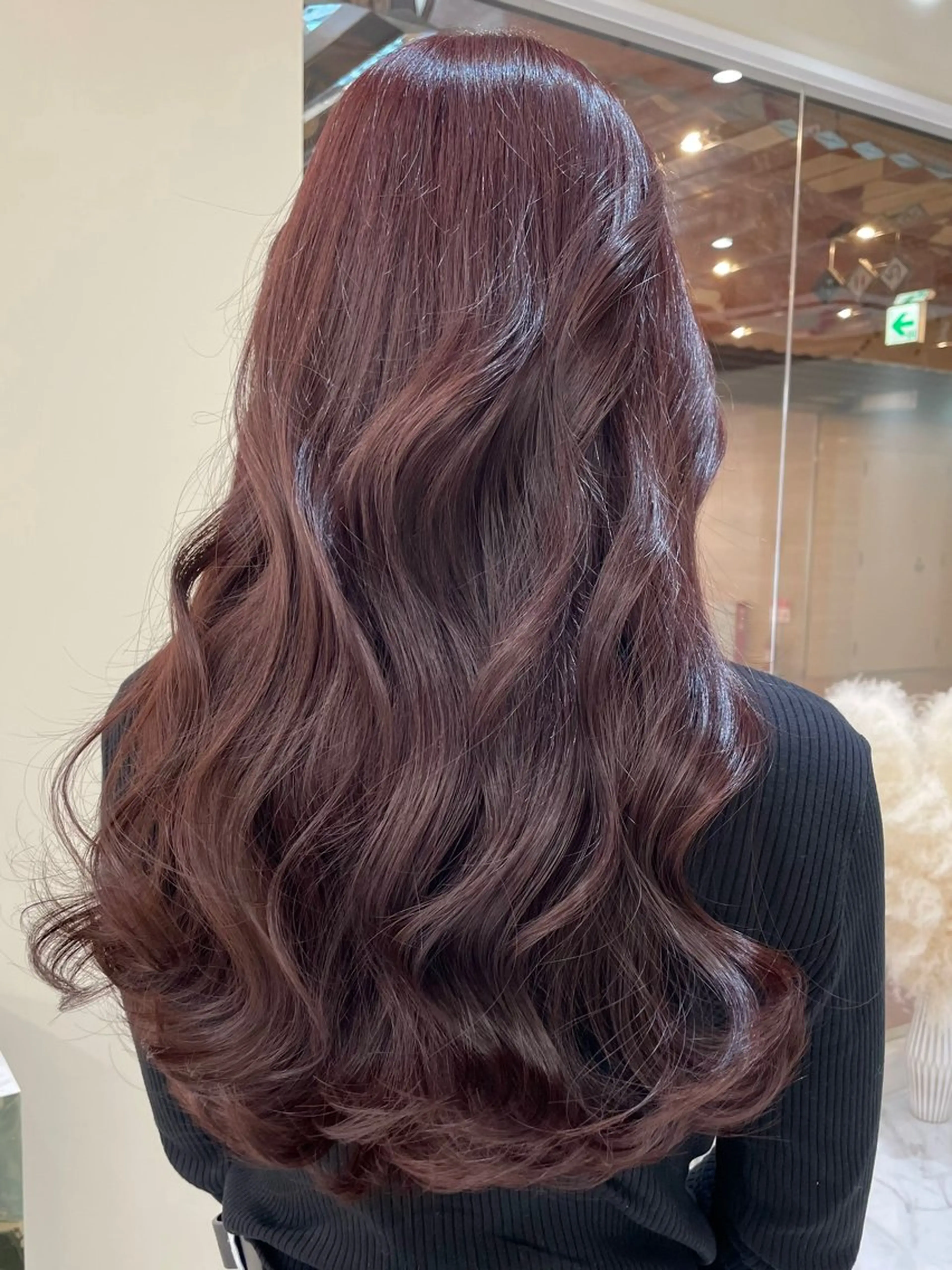 ロング カラー アッシュ ベージュカラー ブリーチ 透明感カラー ダブルカラー レイヤー /髪質改善/ariのヘアスタイル