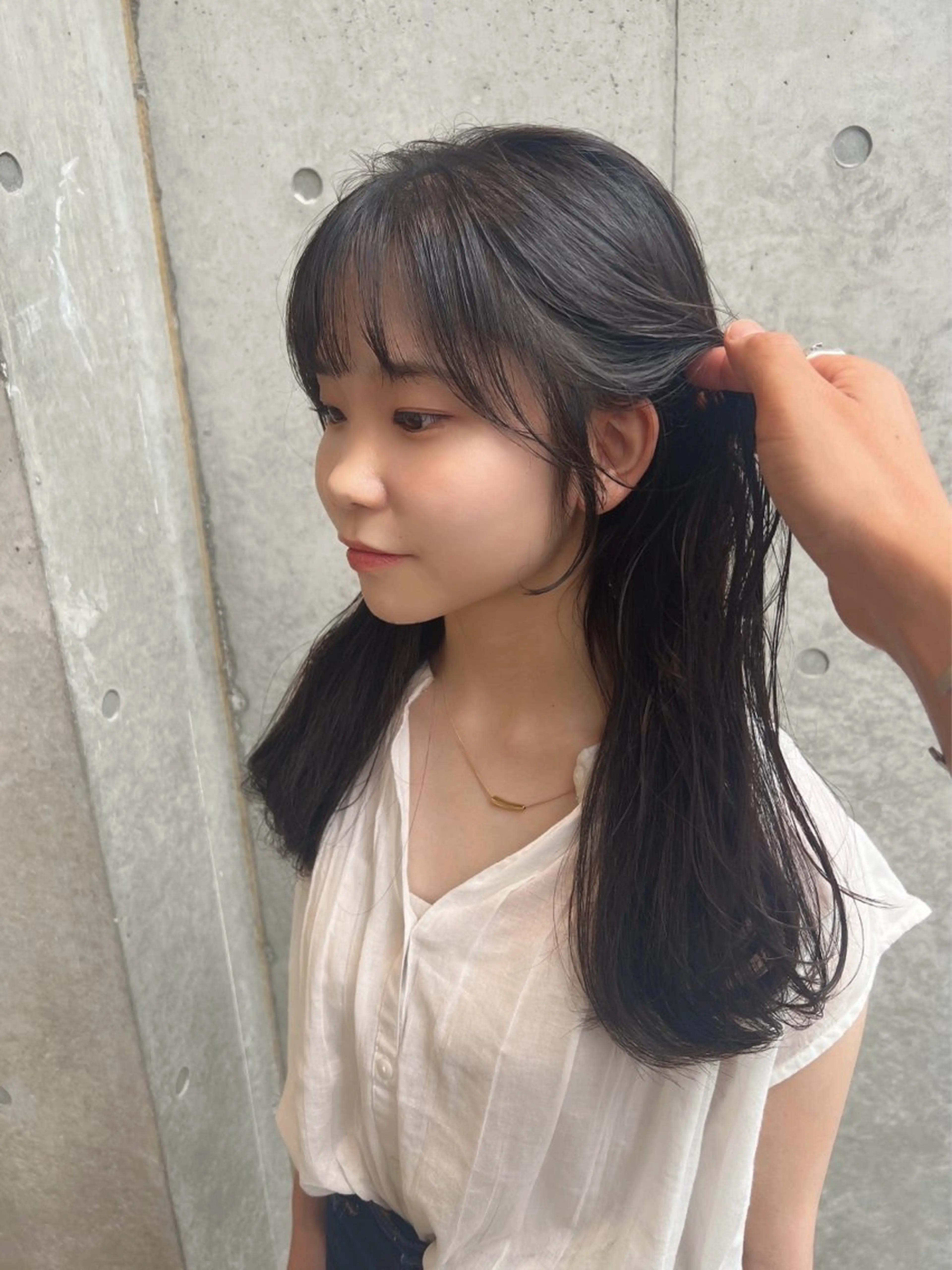 ロング カット 誰よりも丁寧なカット 🍀小林輝のヘアスタイル