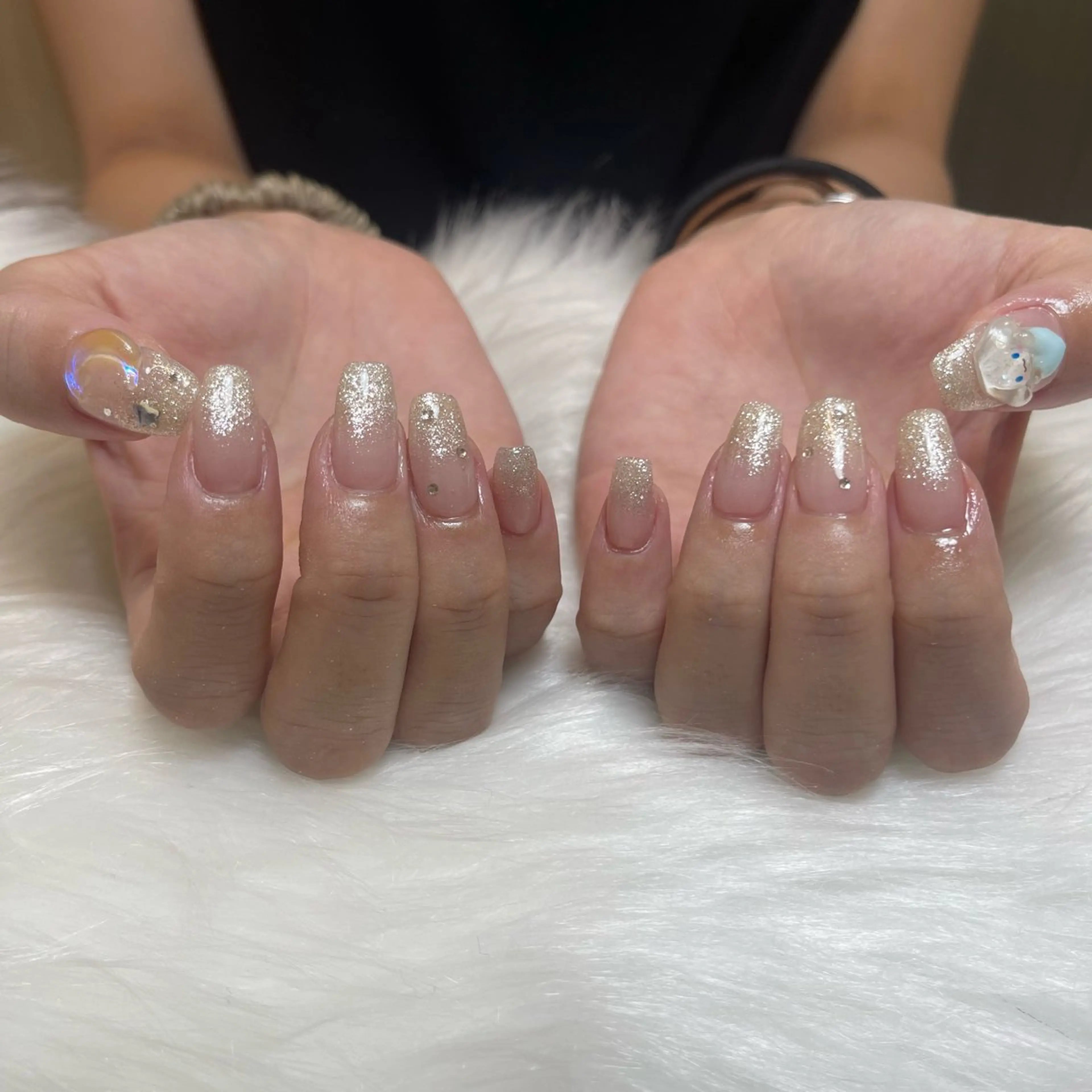 ネイル シンプルネイル 🧁fein. nana🩵のネイルデザイン