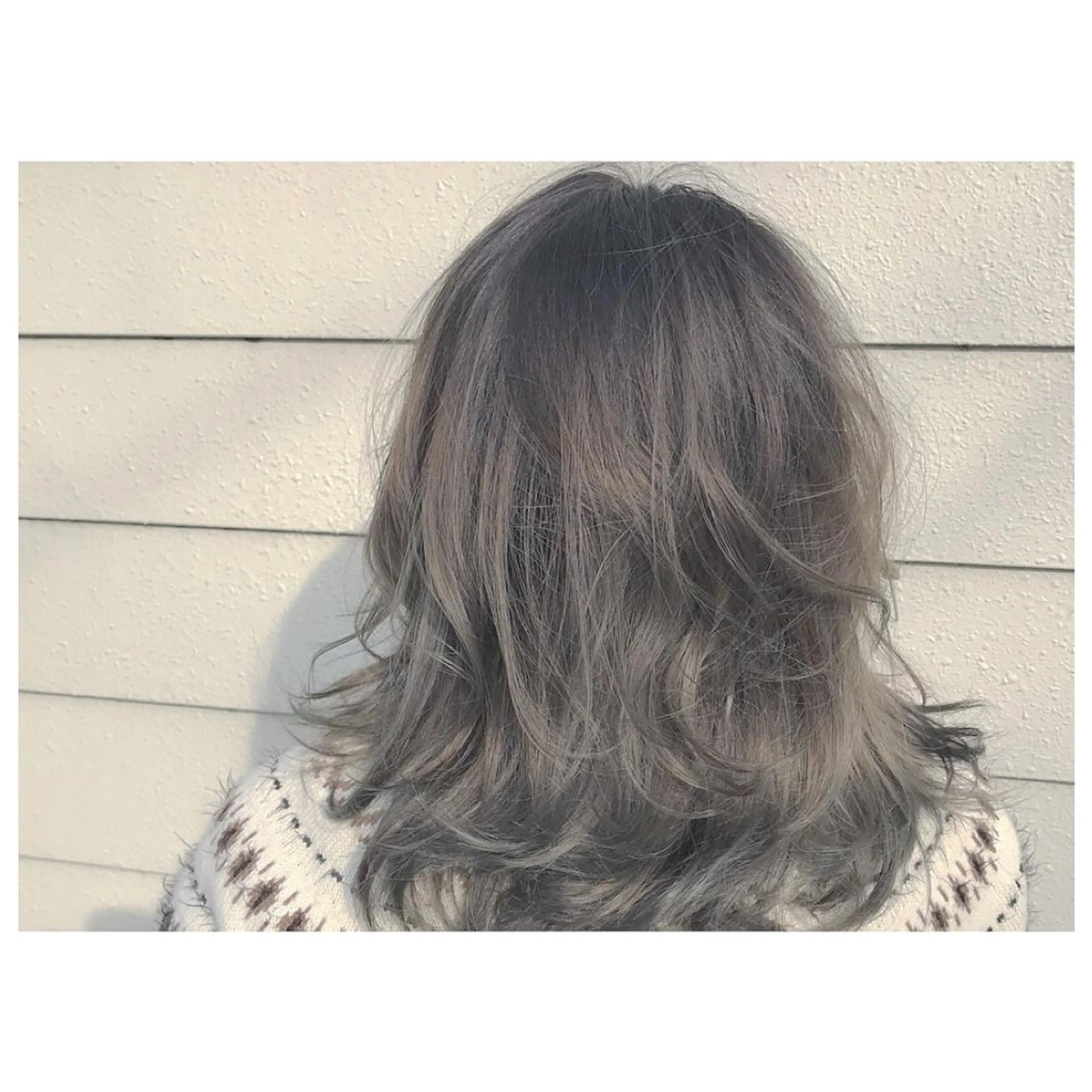 ミディアム カラー アッシュ グラデーションカラー ヘアカラー トリートメント 🌿大人かわいいヘア 🌿Ayahaのヘアスタイル