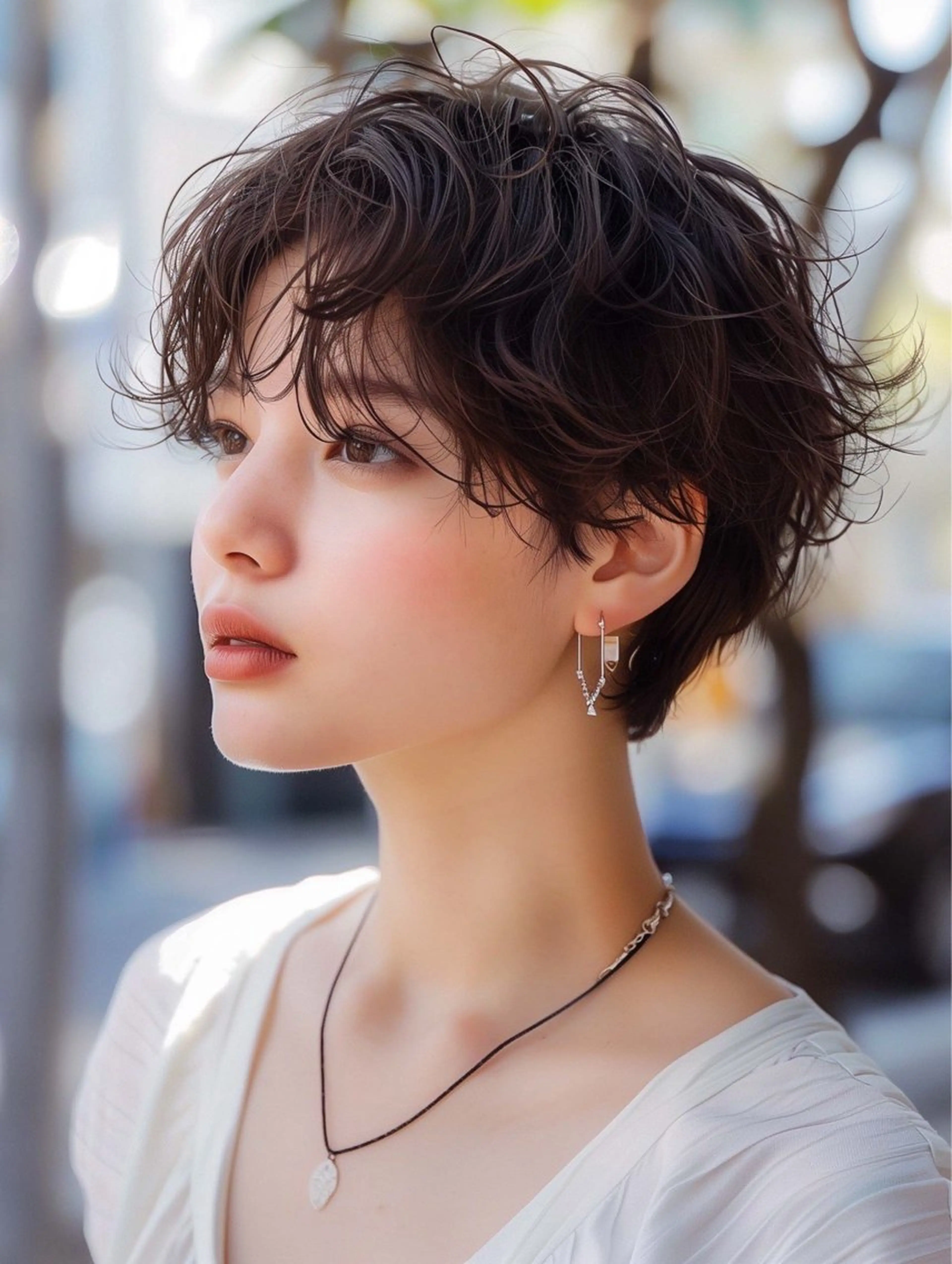 ショート 馬場 佑太のヘアスタイル