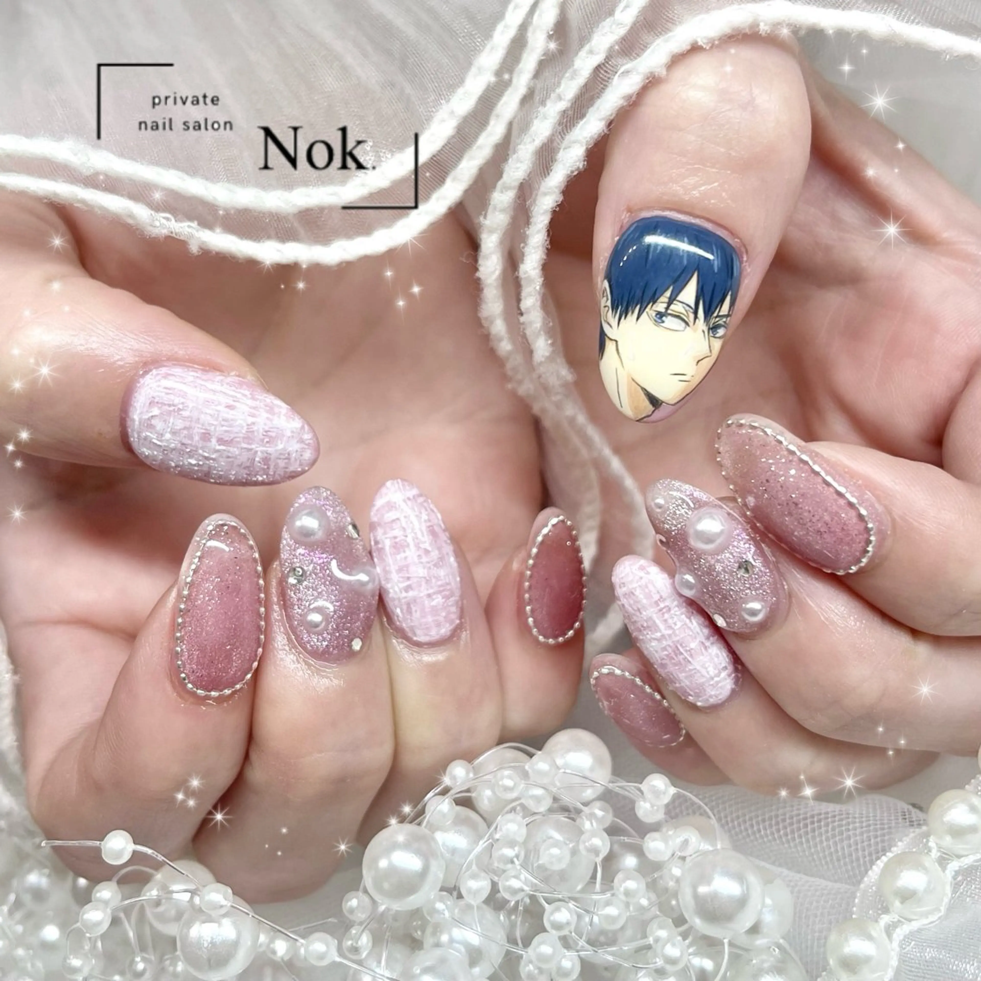 ネイル ハンドネイル 池袋痛ネイル Nok. 渡辺のネイルデザイン