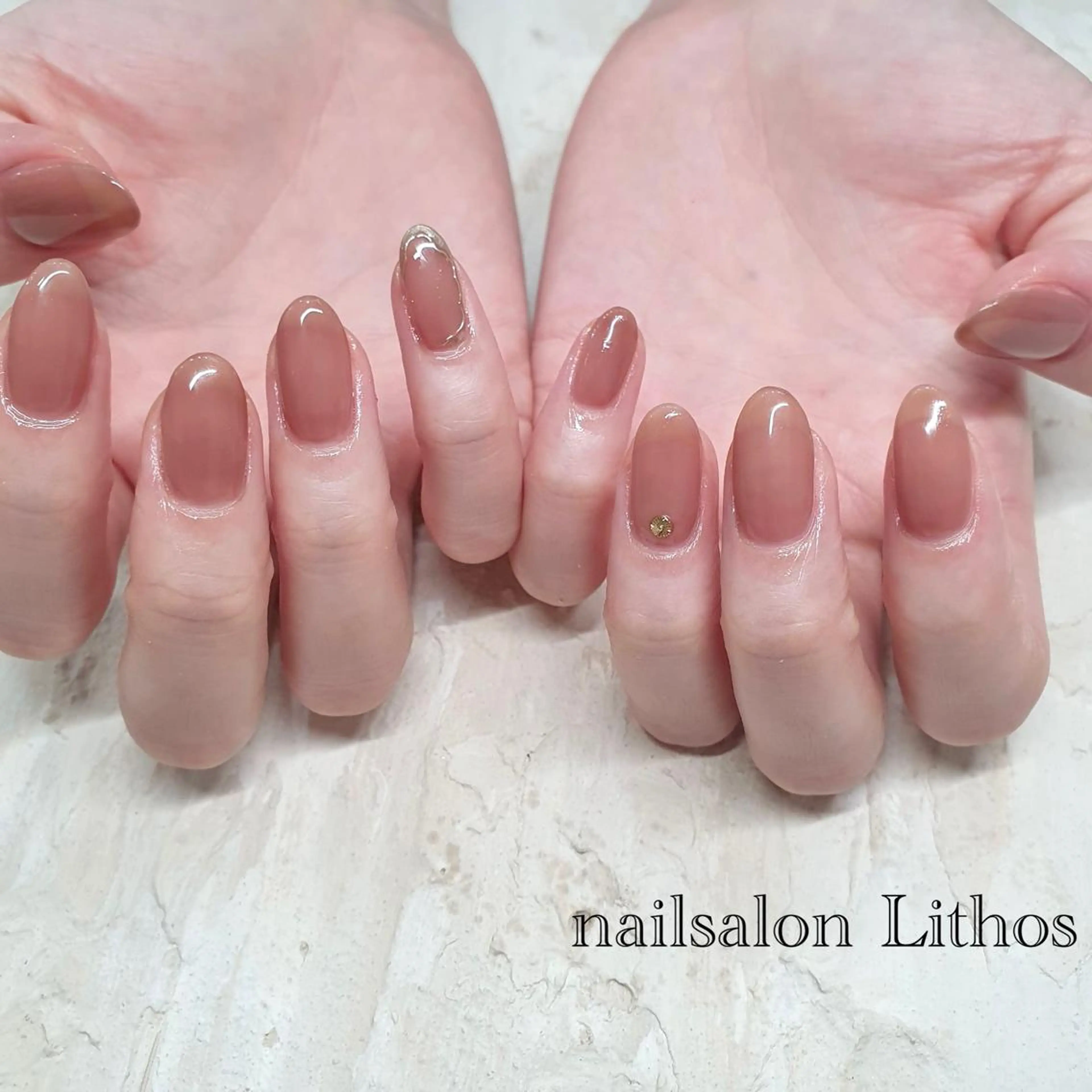 ネイル ハンドネイル nailsalon Lithos所属・nailsalon Recontreのネイルデザイン