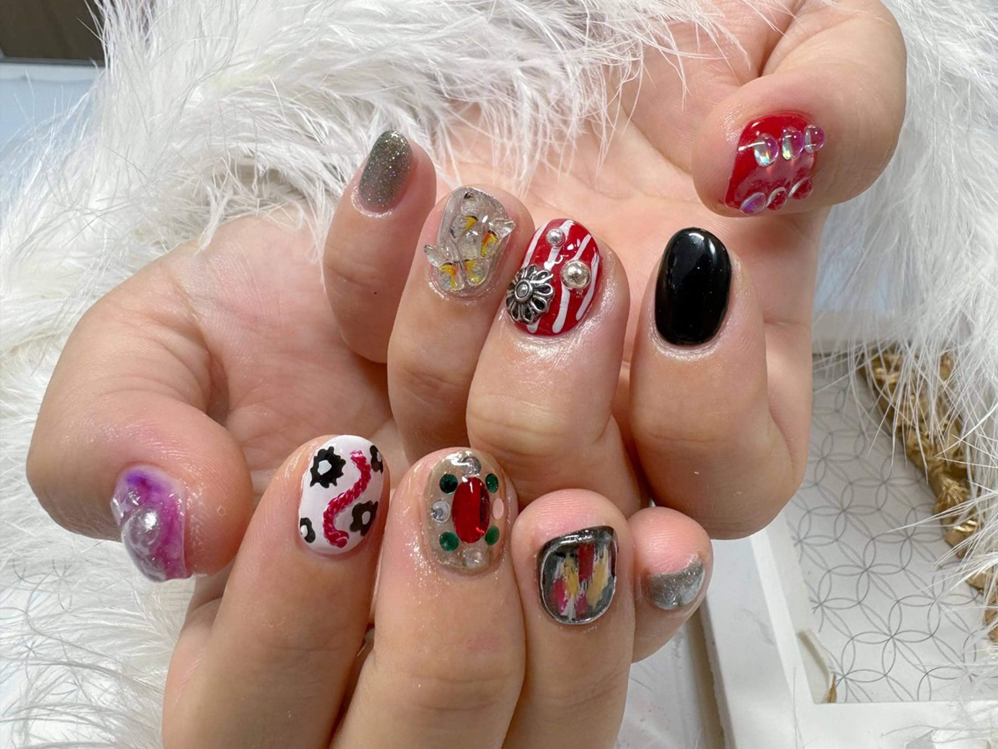 ネイル JOJO ネイル あかねのネイルデザイン