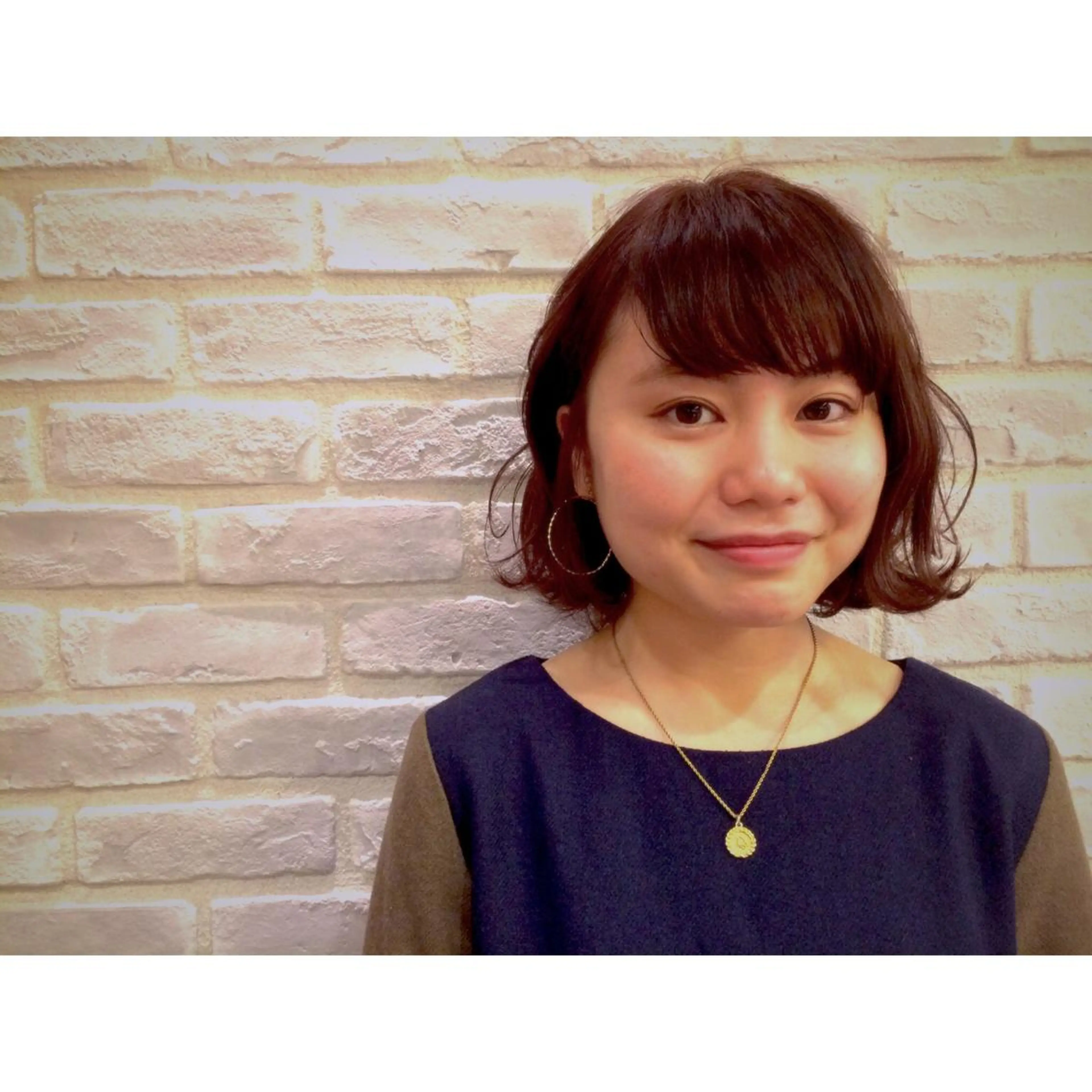 ショート カラー パーマ ヘアアレンジ 藤井 菜緒のヘアスタイル