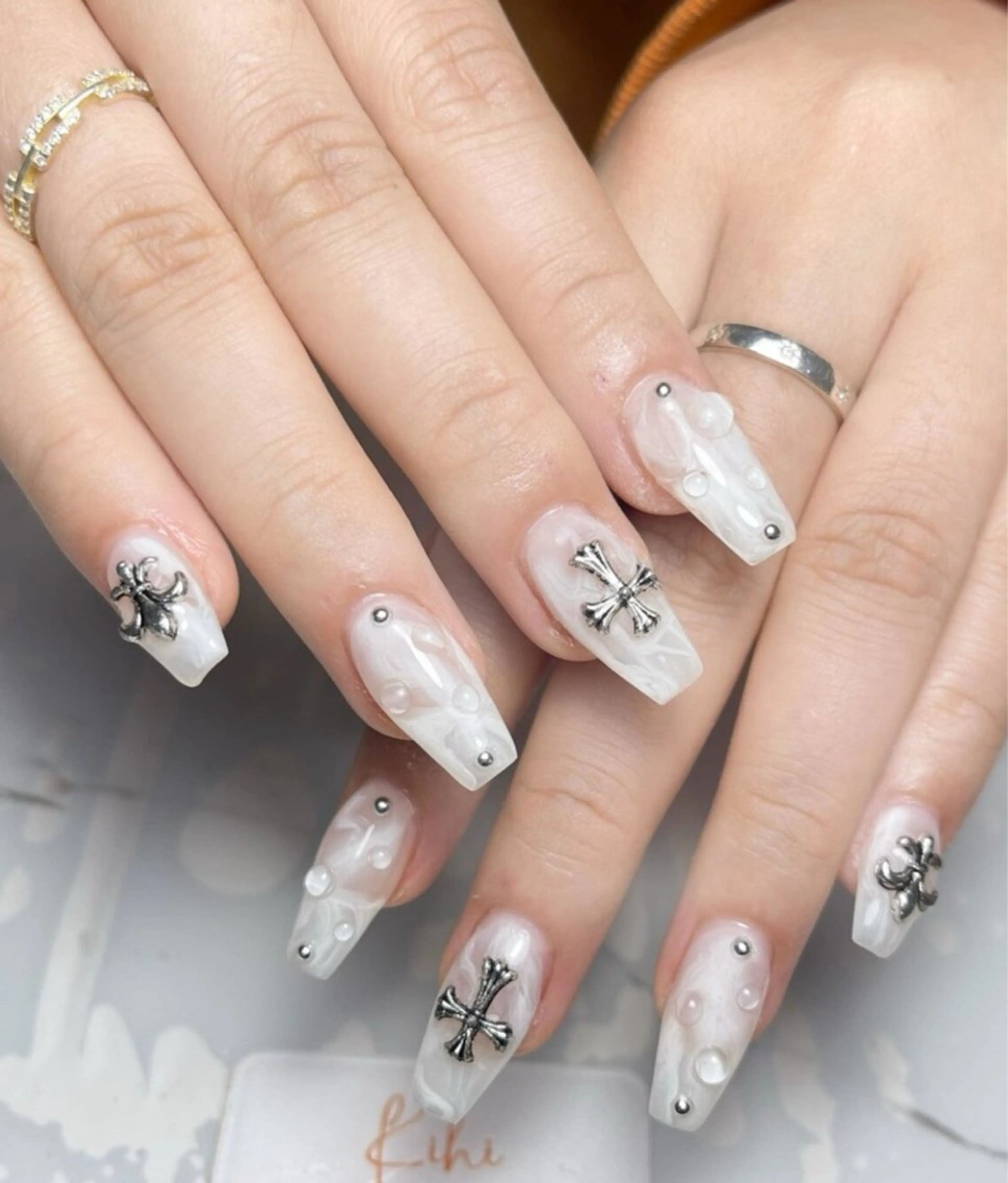 ネイル アートネイル フレンチネイル ジェルネイル グラデーション 韓国ネイル 村中 ハナのネイルデザイン