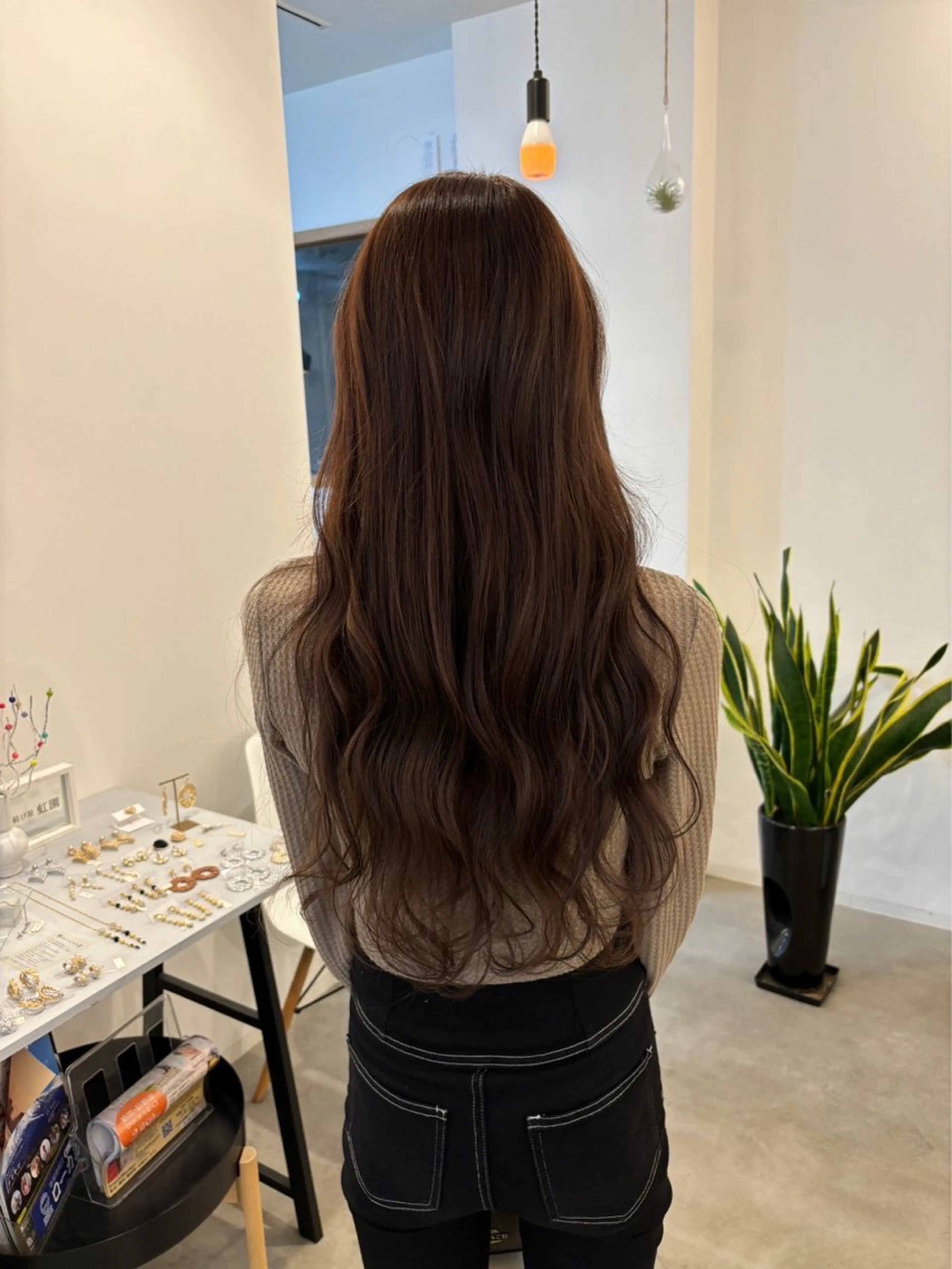 セミロング カラー sweetroom所属・12月特別価格✨/ 平塚/佐藤郁也のヘアスタイル