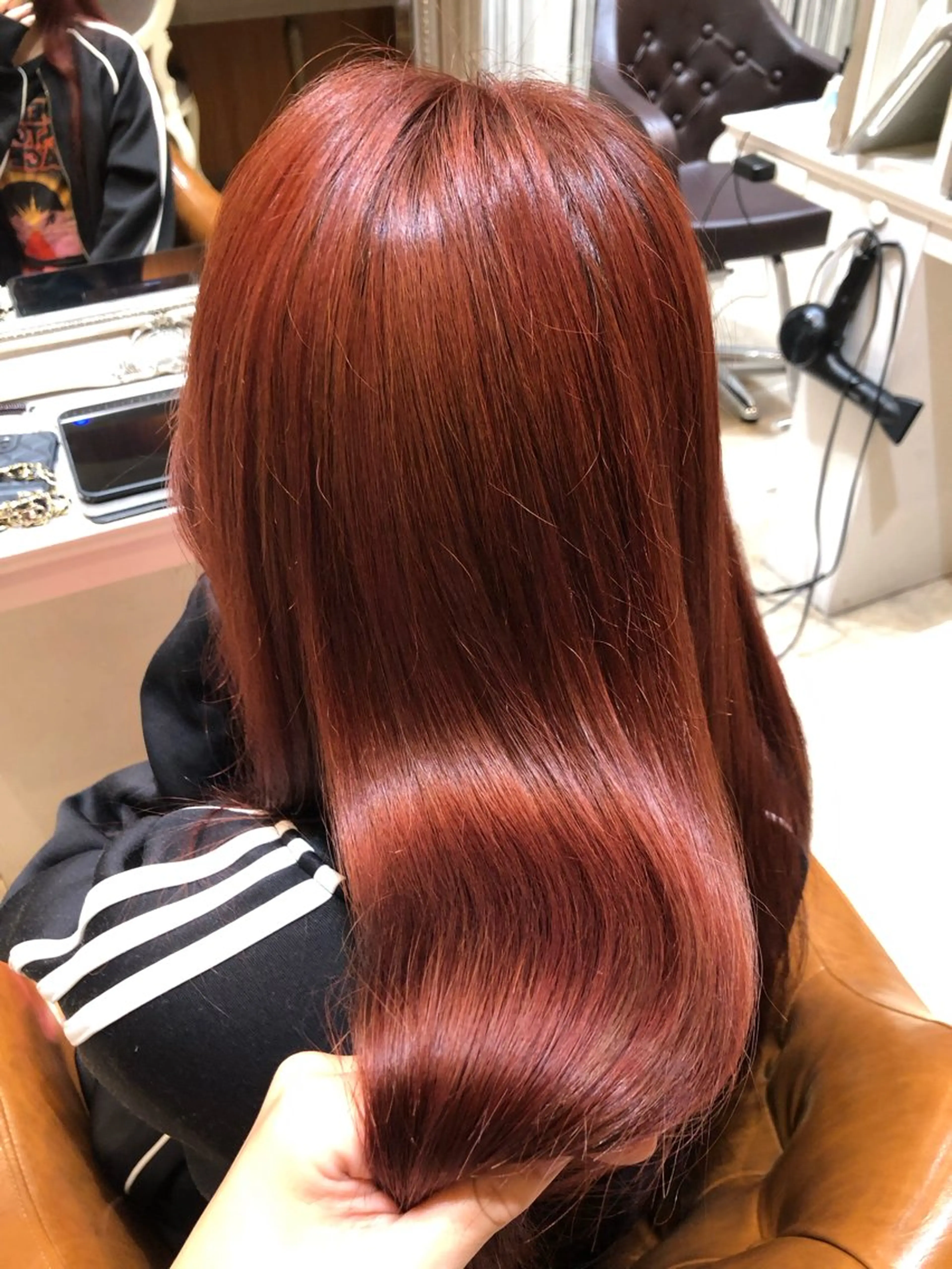 ロング カラー 今中 紗英のヘアスタイル