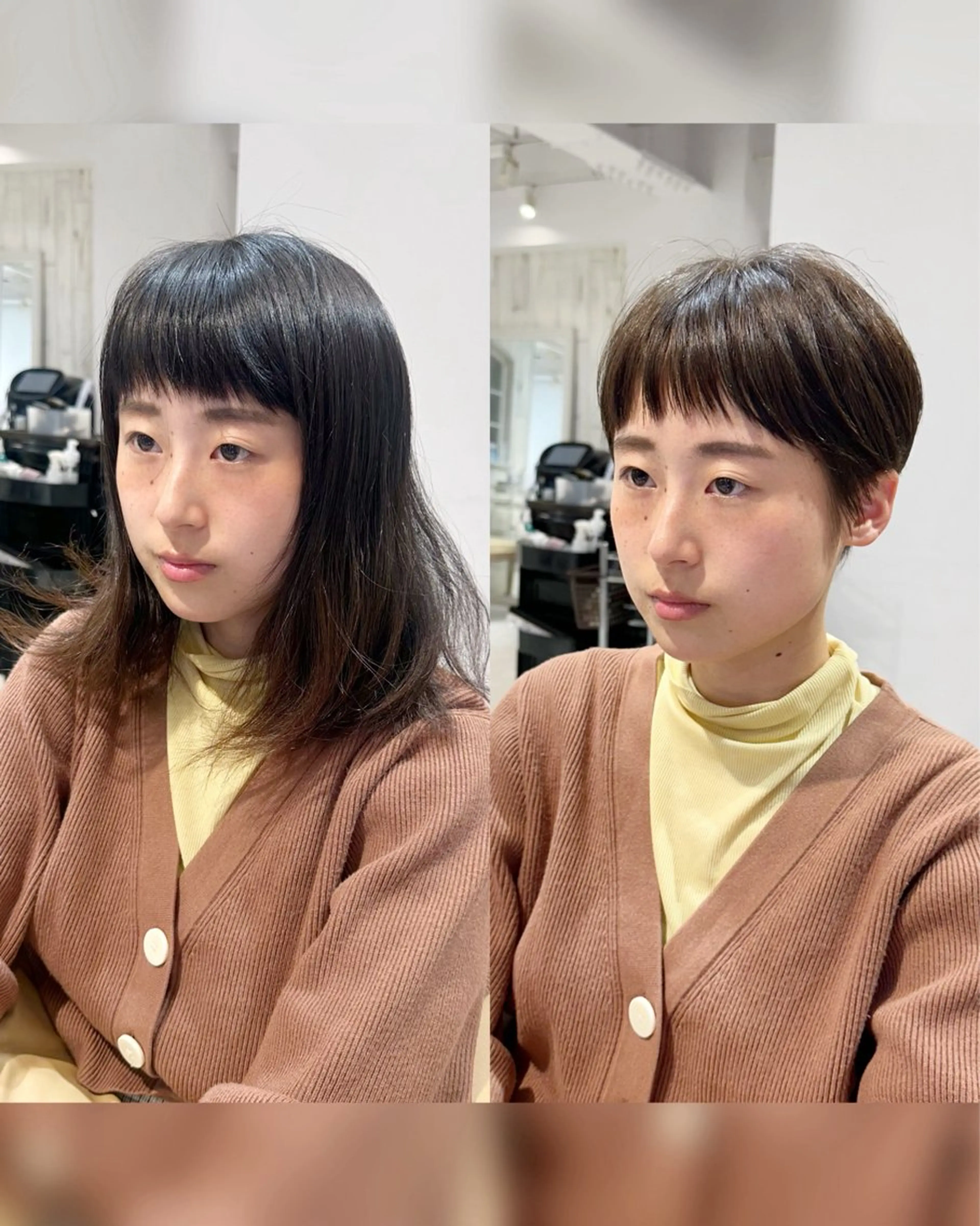 ショート カット 縮毛矯正/ショート/ レイヤー/畑中正敏のヘアスタイル