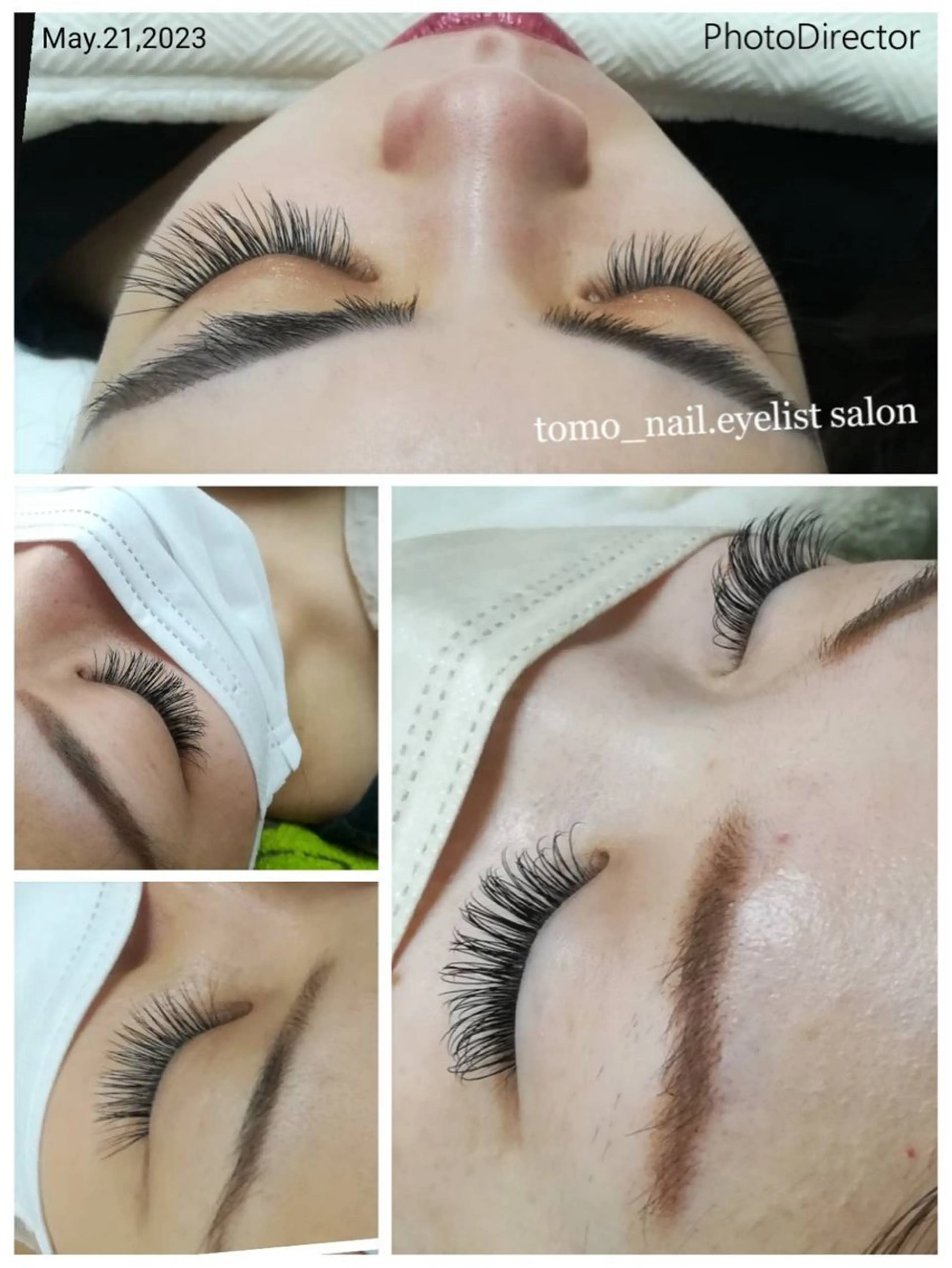 マツエク・マツパ 付け放題 マツエク tomonail eyelistのマツエク・マツパデザイン