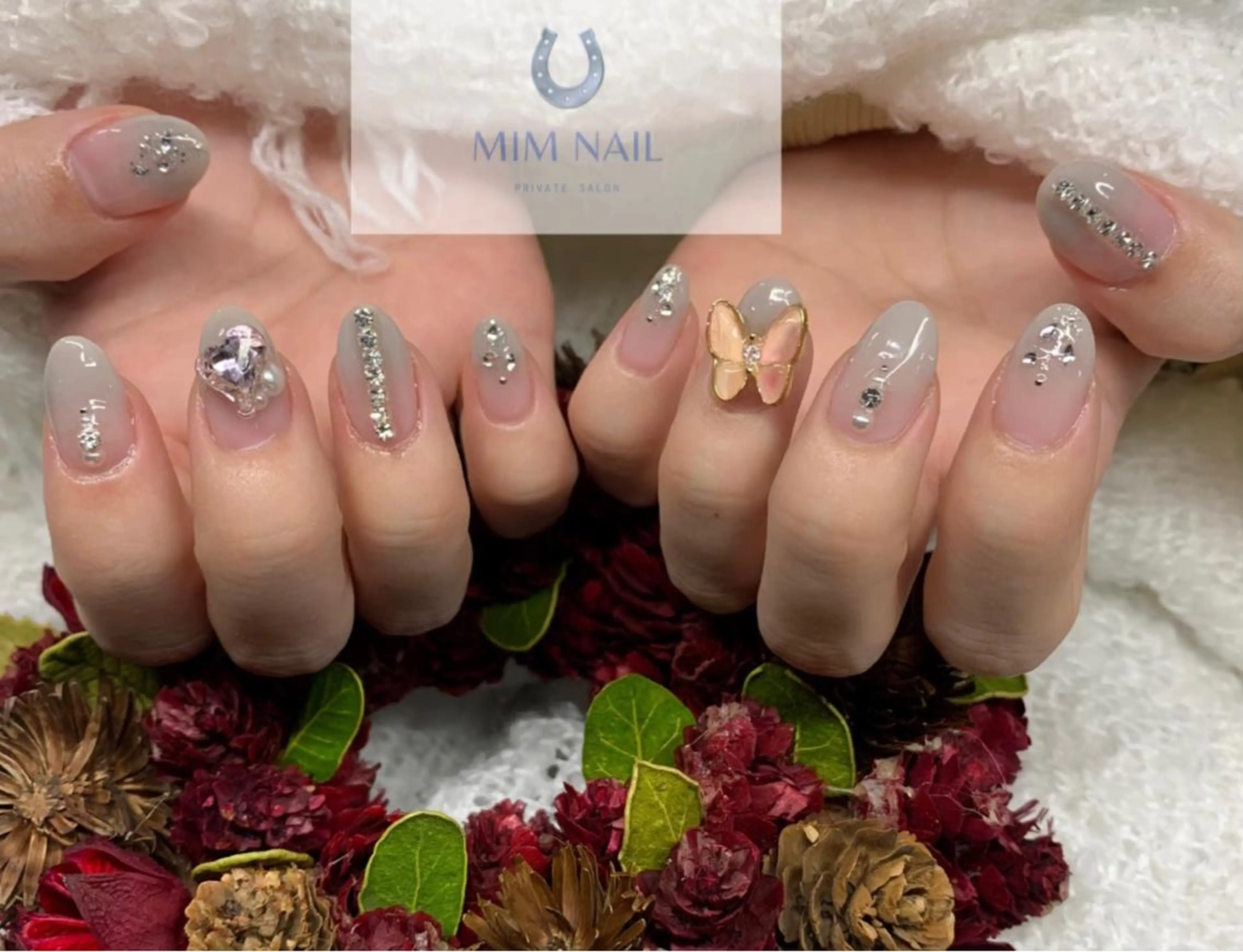 ネイル スカルプネイル *･*MIMnail 1号店･*:･*のネイルデザイン