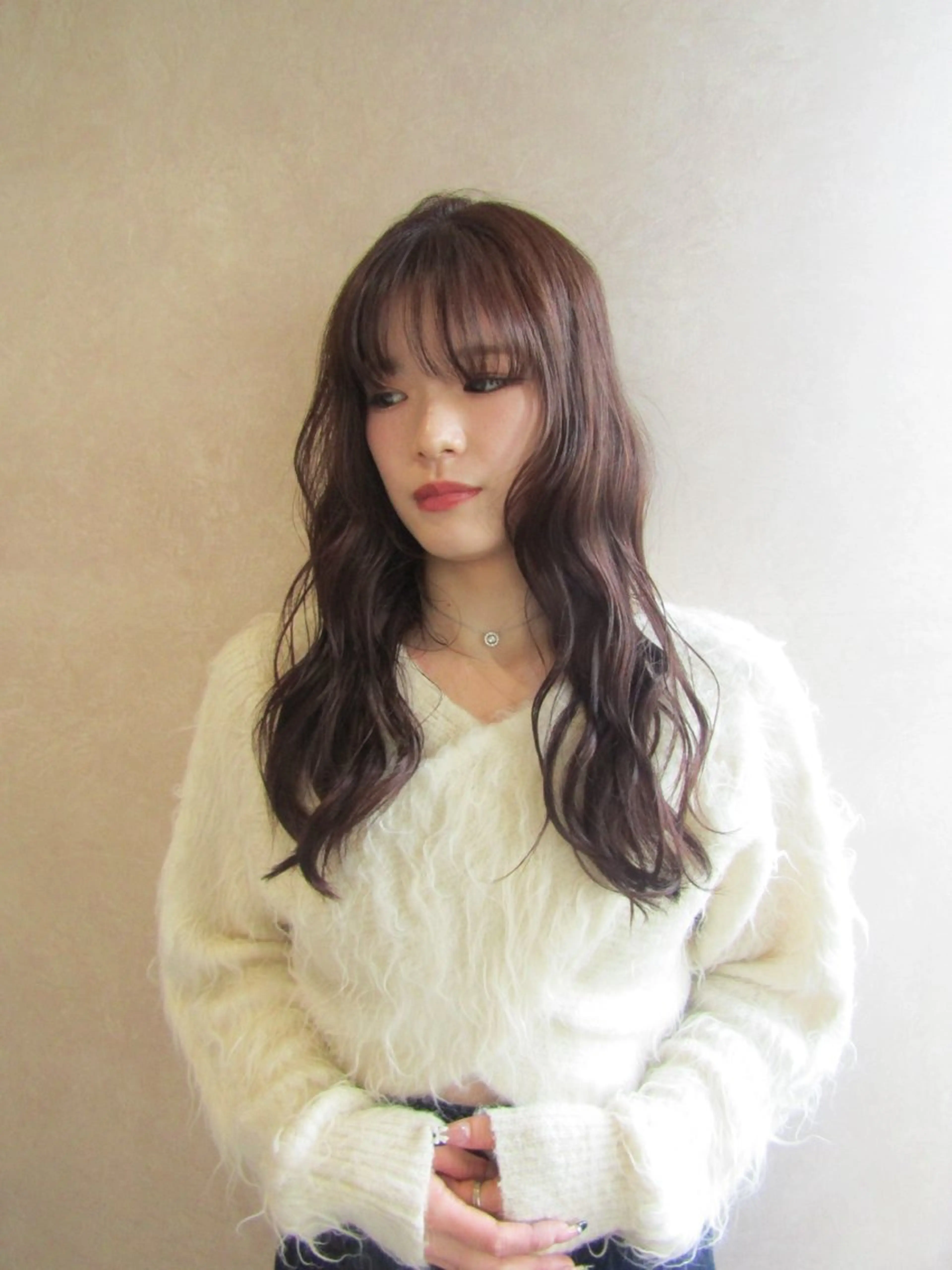 ミディアム カラー ラベンダーカラー ヘアカラー Bërg所属・Bërg kiraのヘアスタイル