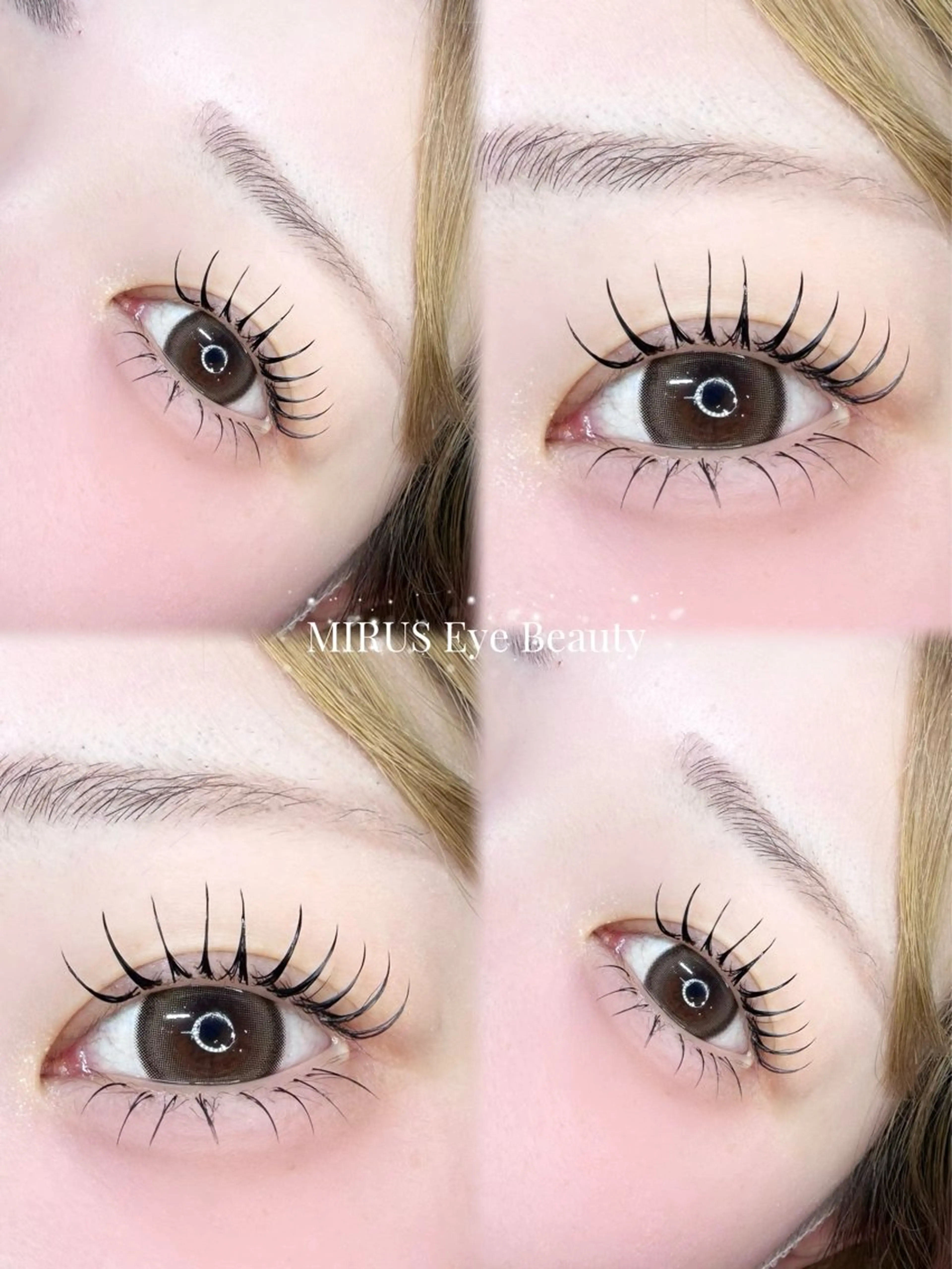 マツエク・マツパ フラットラッシュ 下まつげエクステ eyelist nanaのマツエク・マツパデザイン