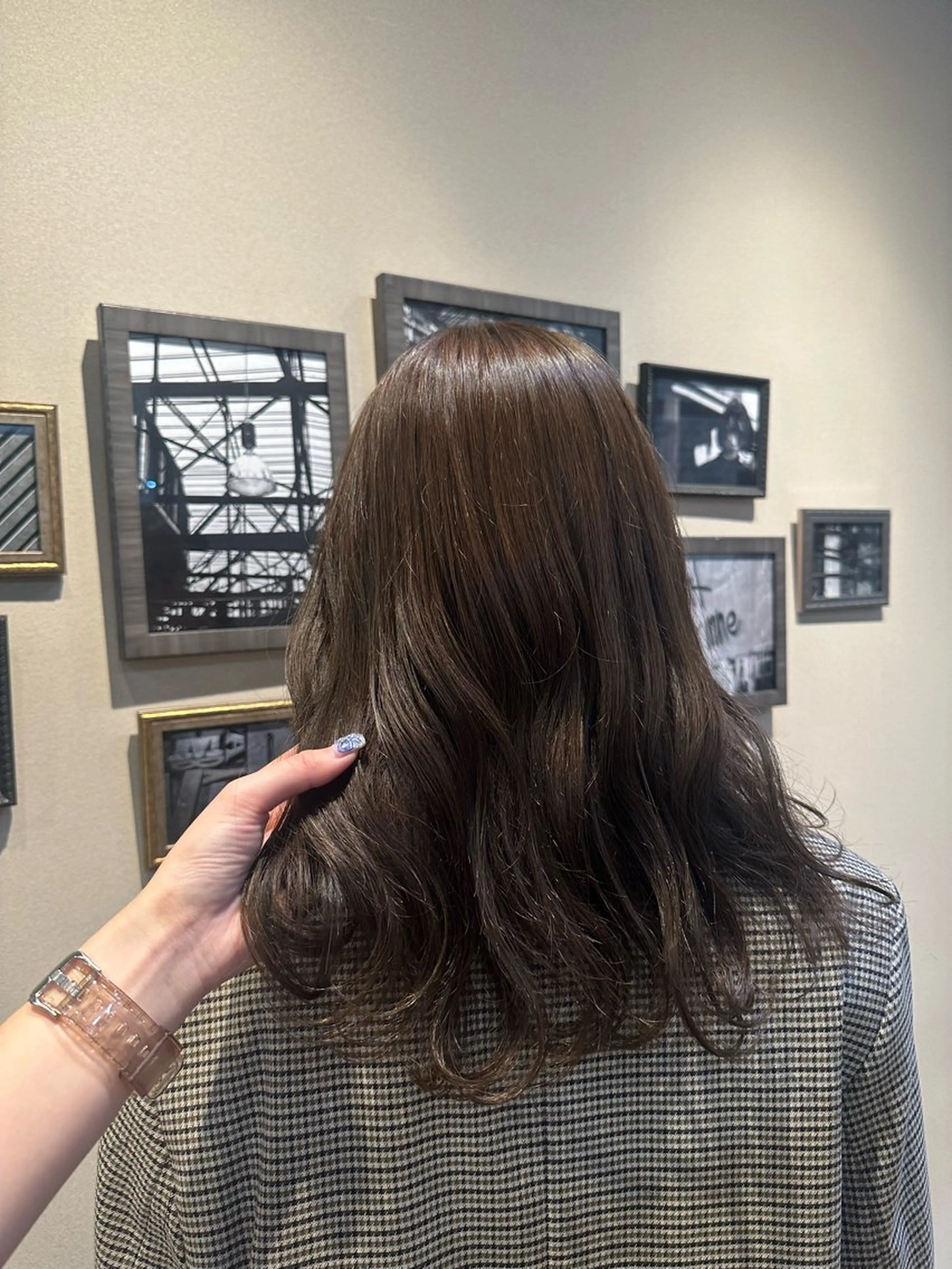 セミロング カラー Sara newi 🎀透明感🎀のヘアスタイル