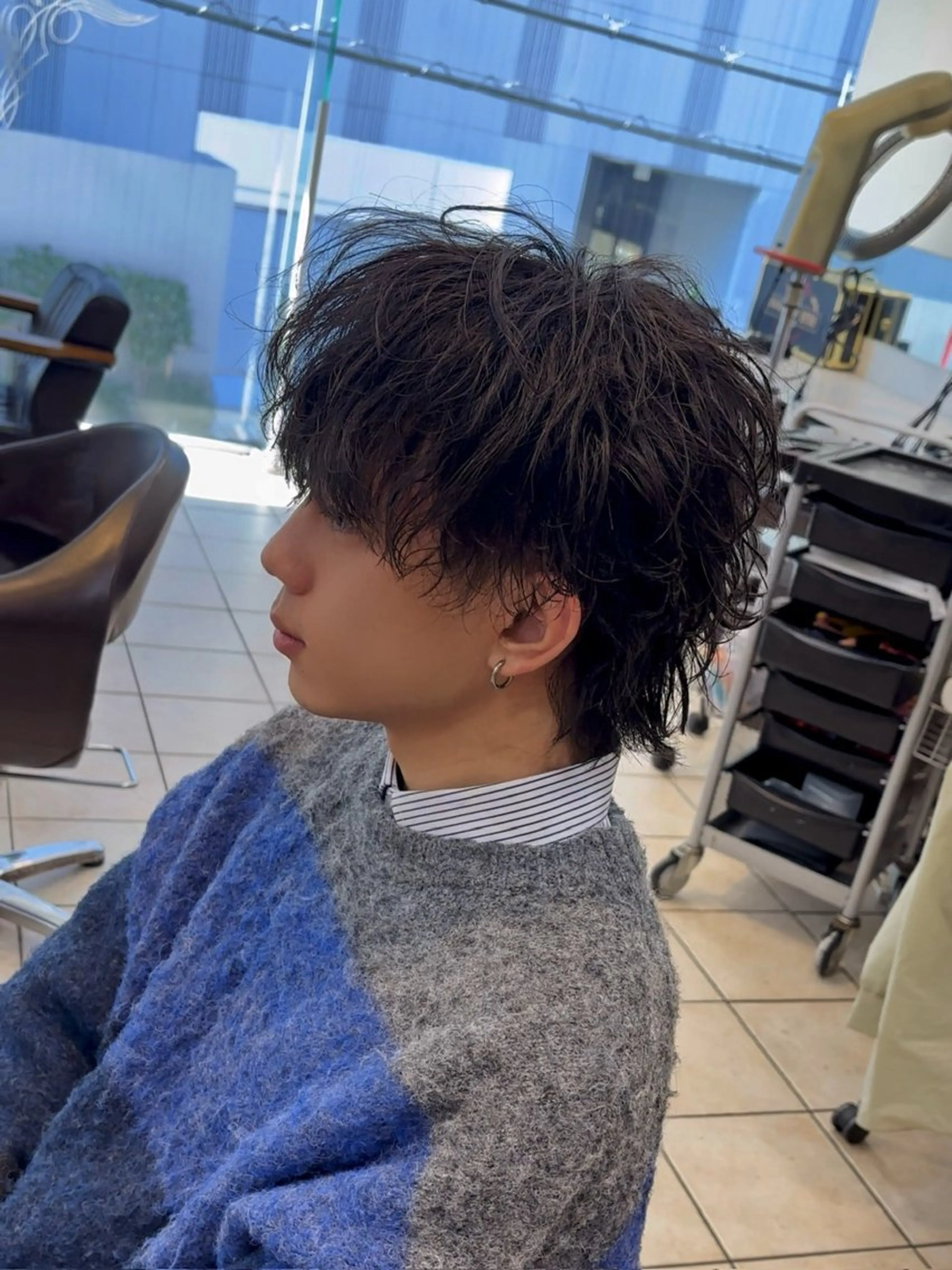 ショート パーマ メンズ メンズパーマ 👑大宮メンズパーマ No.1Mizukiのヘアスタイル