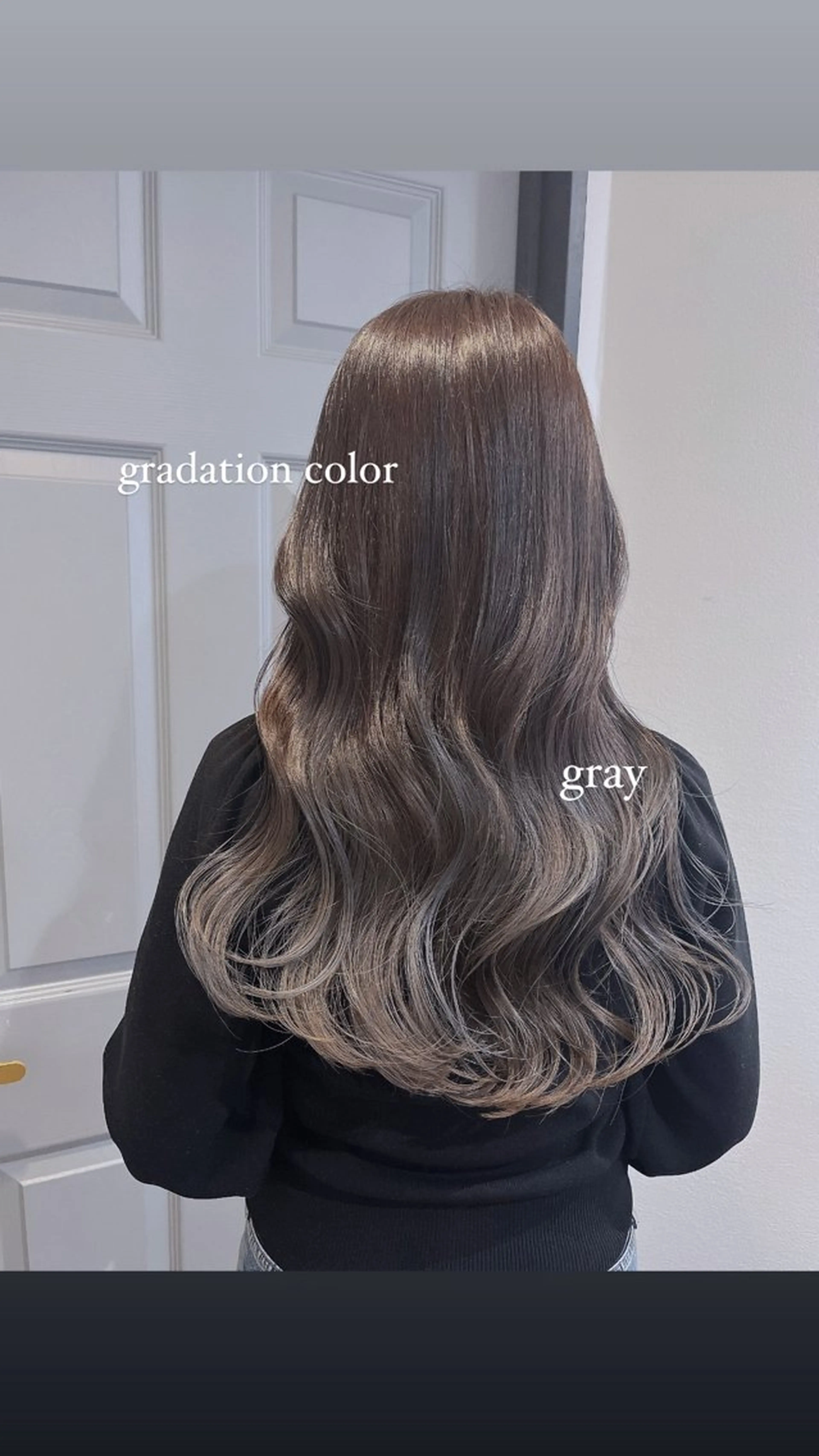 ロング カット ヘアカラー 緒方 つばさのヘアスタイル