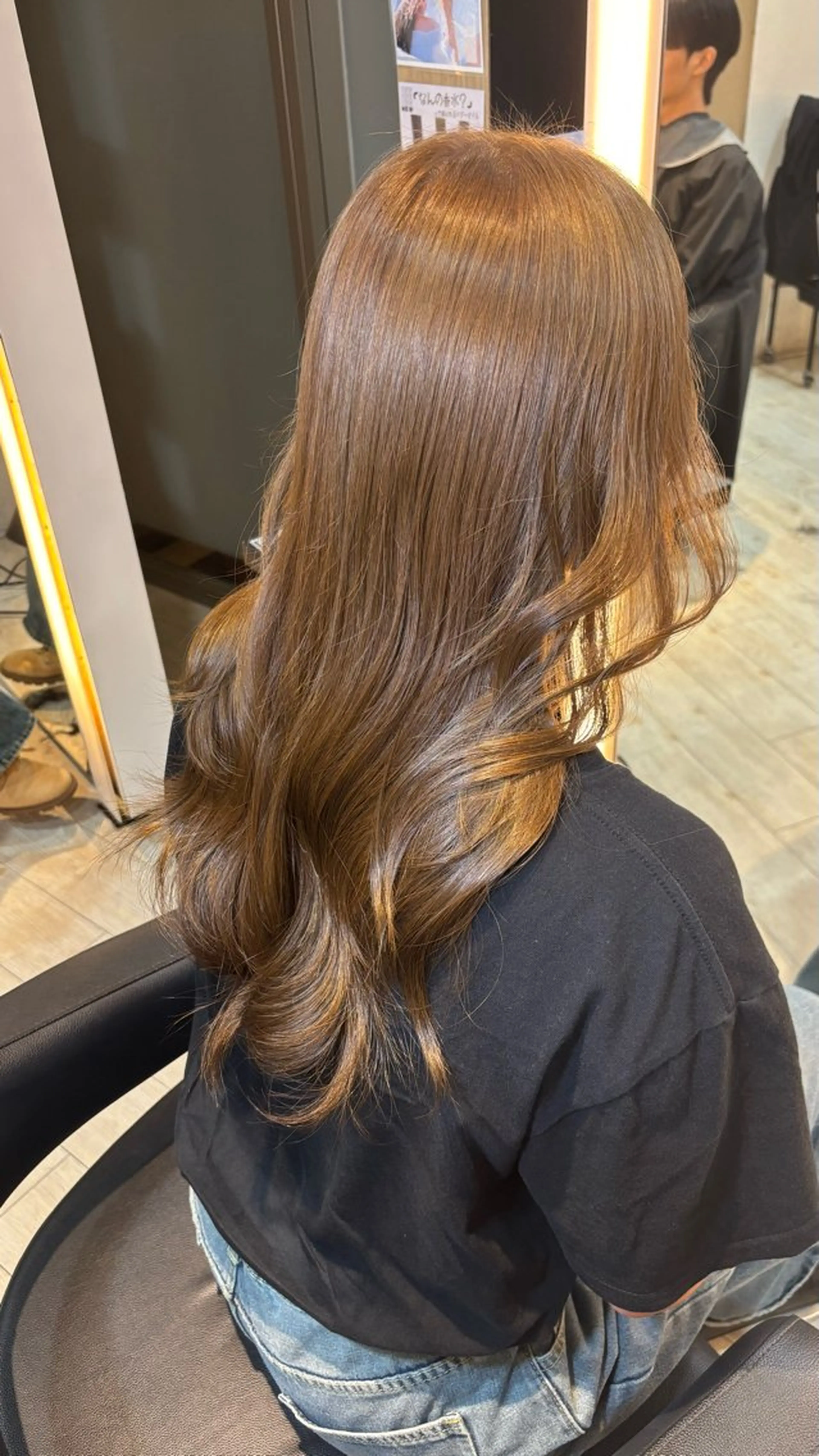 カラー ベージュカラー ブリーチ 透明感カラー ダブルカラー ヘーゼル miyu/ボブ/ 透明感カラー/栄のヘアスタイル