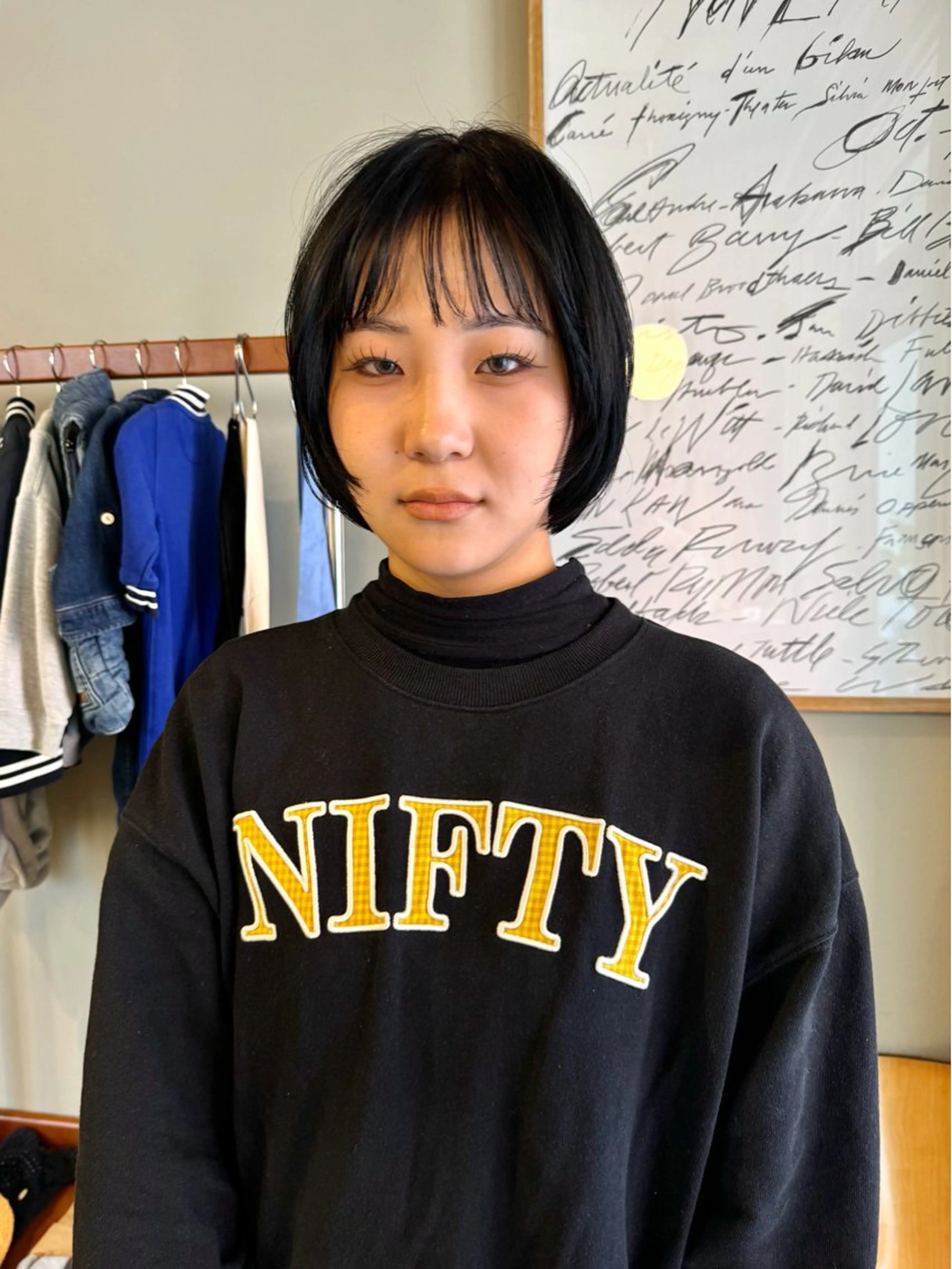 ショート ボブ レイヤーカット muku所属・muku / TAKUMIのヘアスタイル