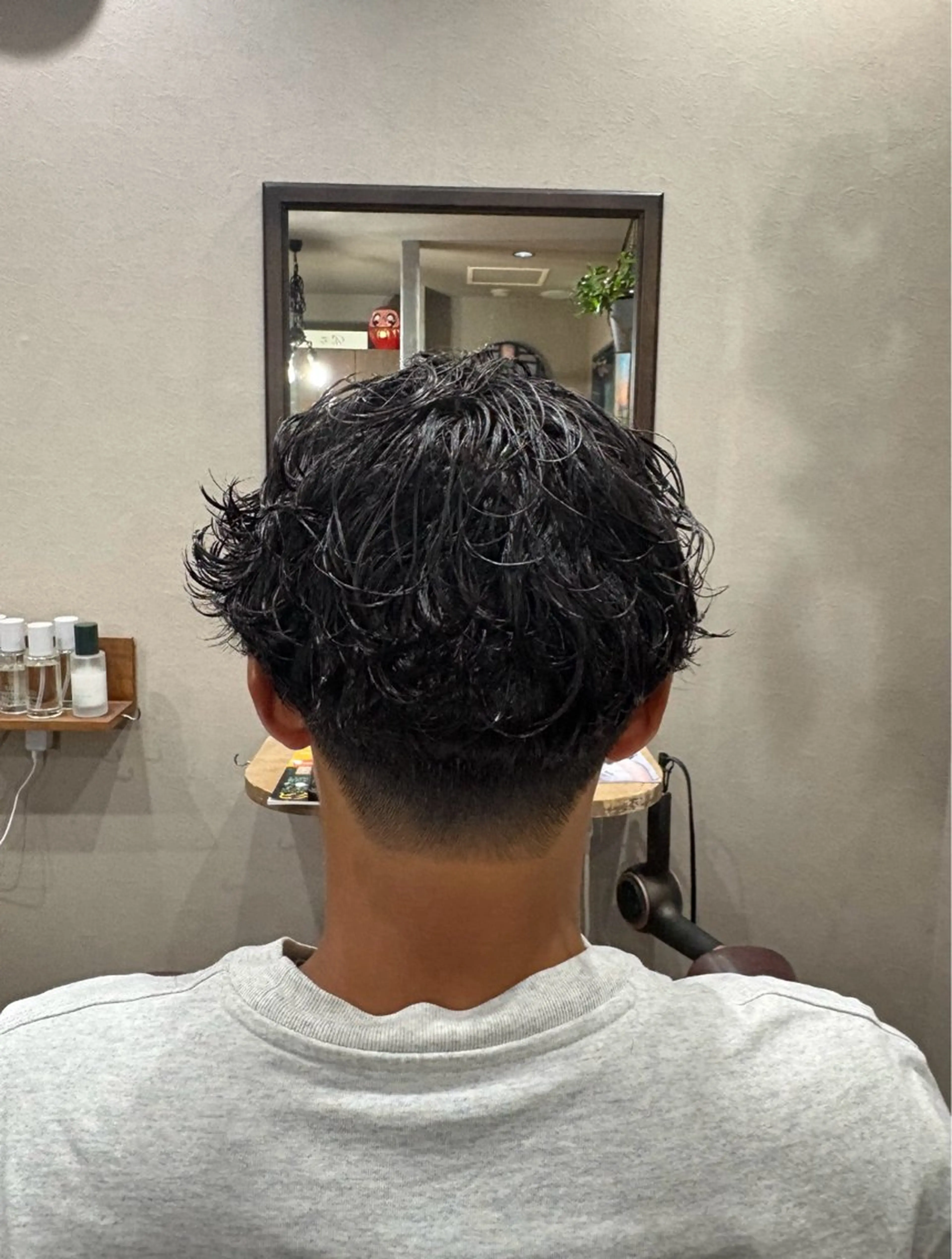 ◎ミニモ価格◎【おしゃれなメンズへ】カット＋ケアパーマ　⭐︎15950円→10550円の写真