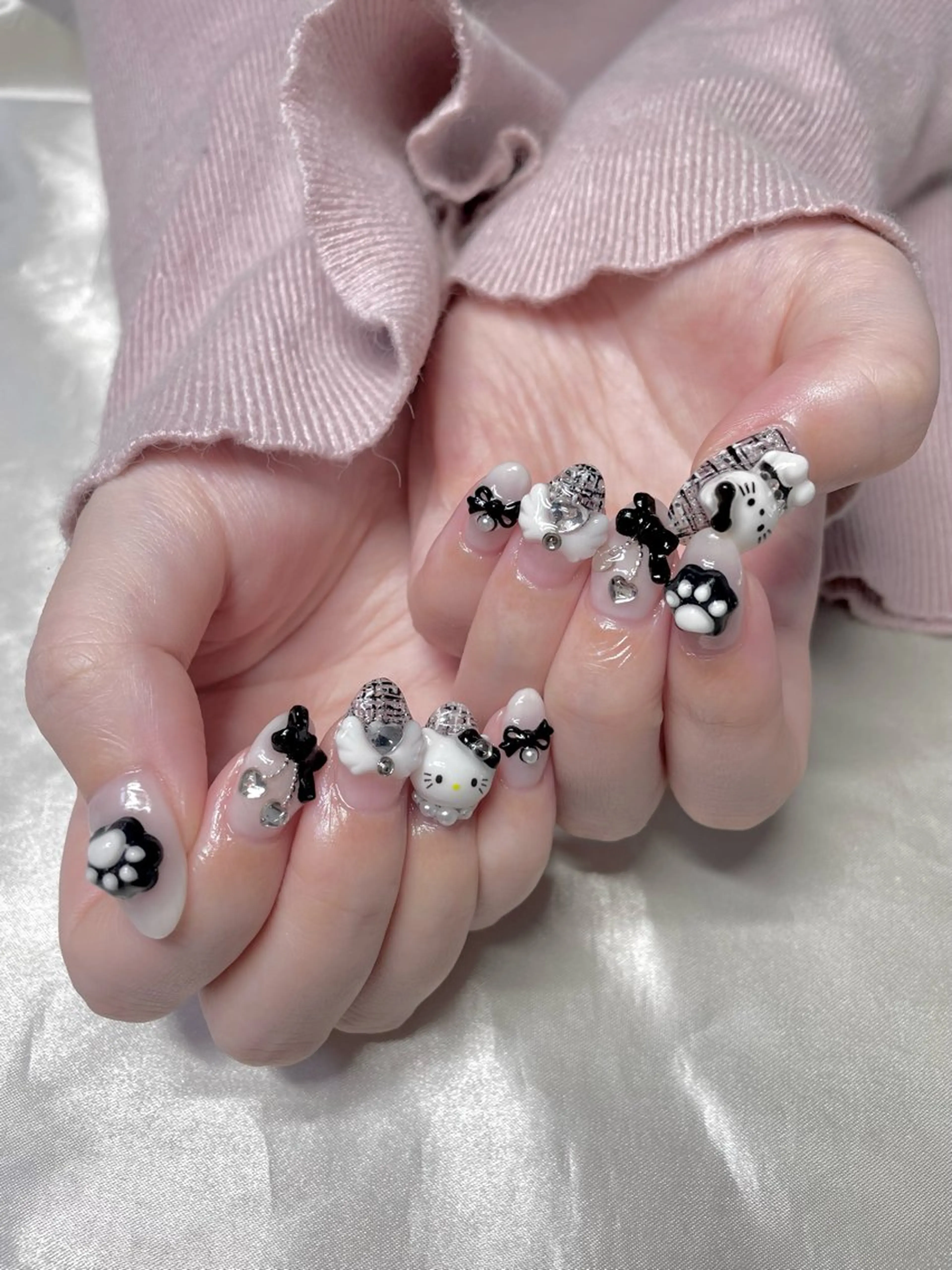 ネイル 長さ出し ハンドネイル RUMI nailのネイルデザイン