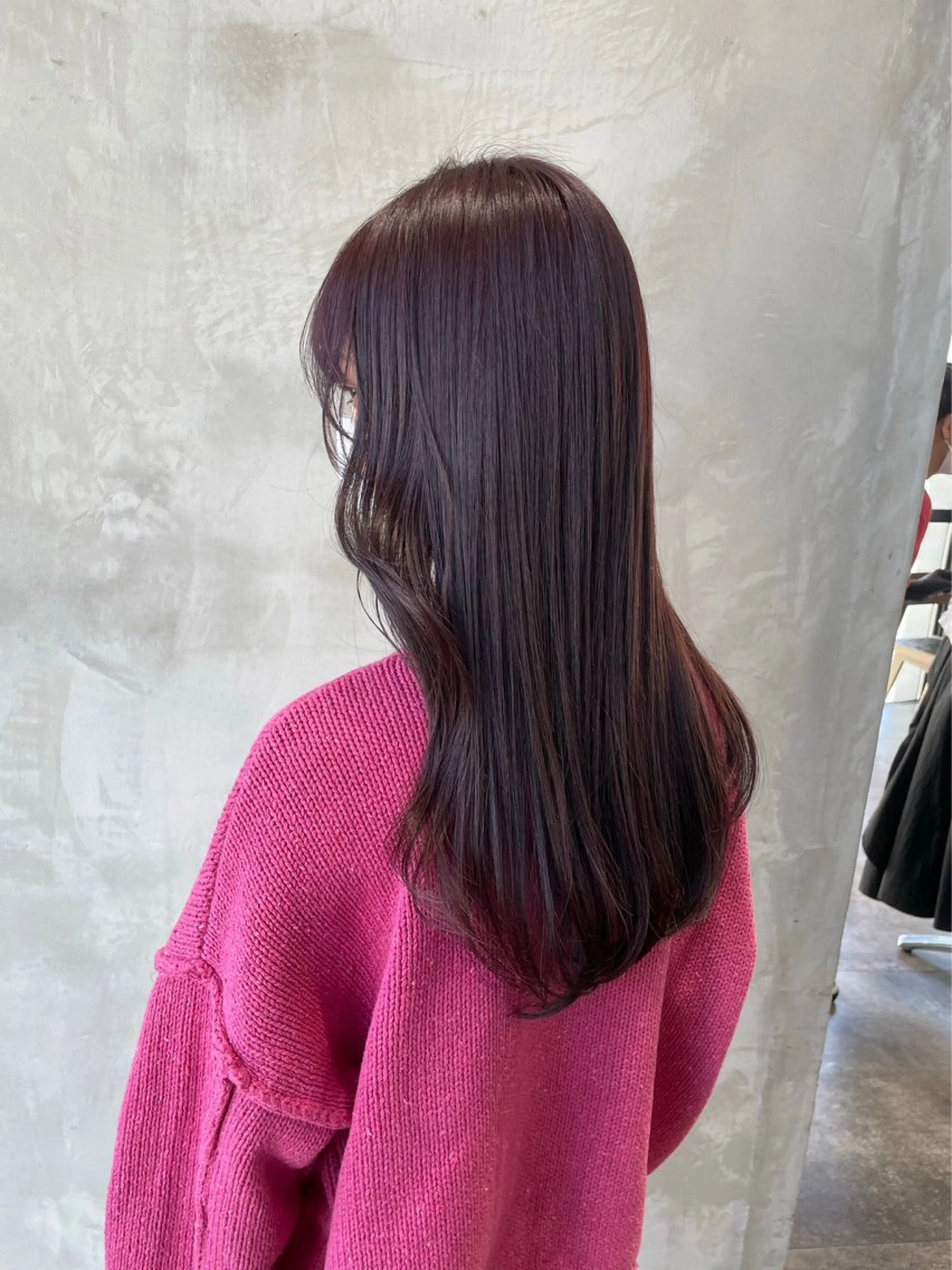 ロング カラー 天神/韓国レイヤー /髪質改善/ココロのヘアスタイル